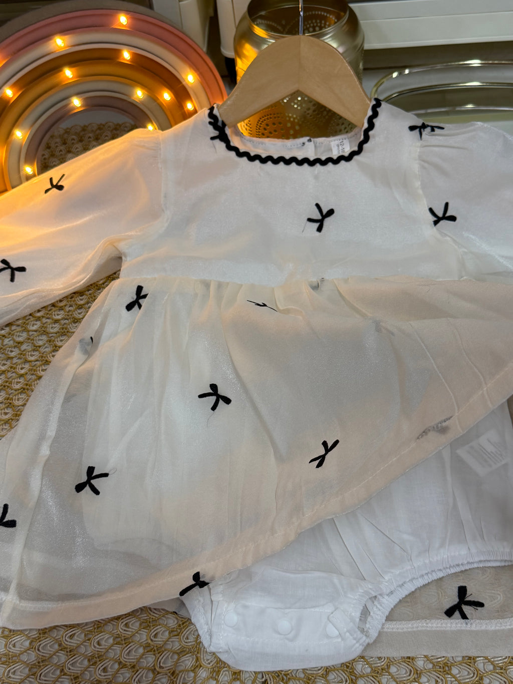 Vestido body lazos