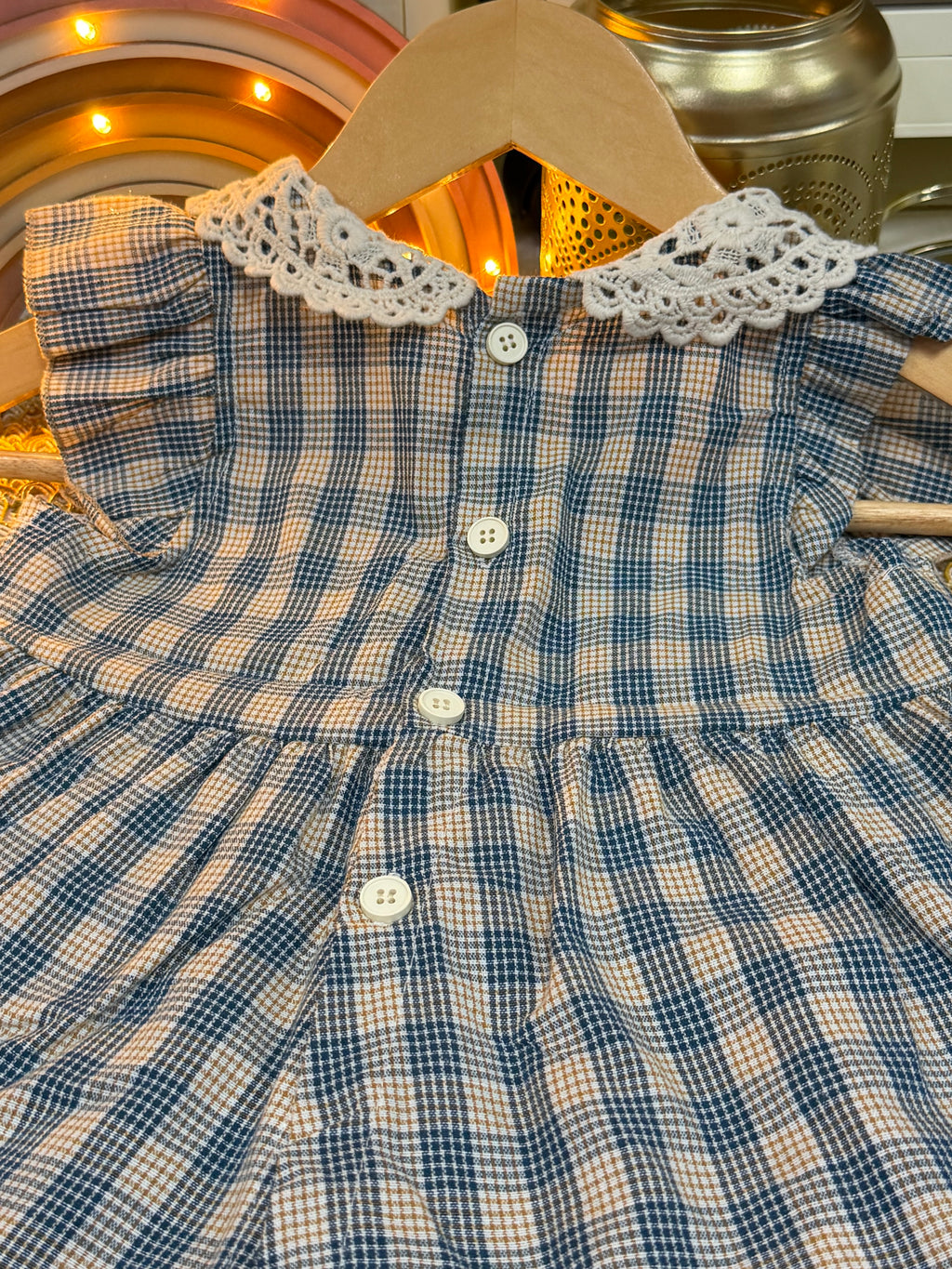 Conjunto de rayas a cuadros