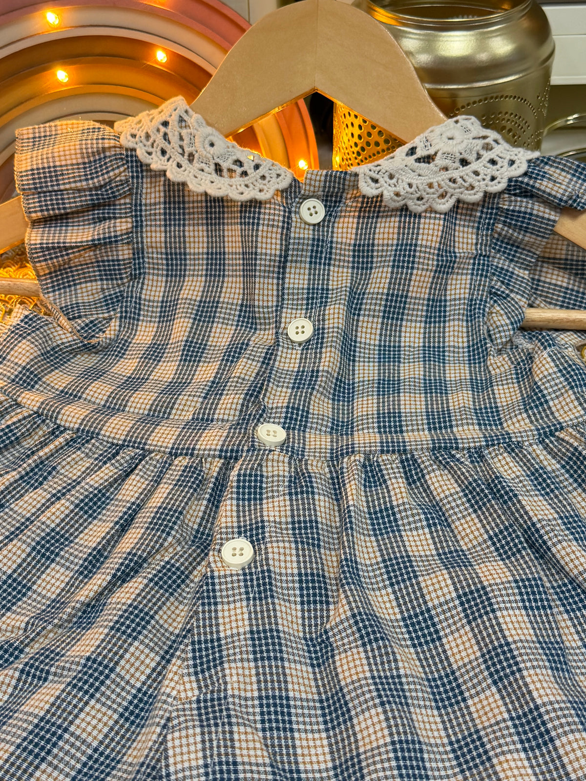 Conjunto de rayas a cuadros