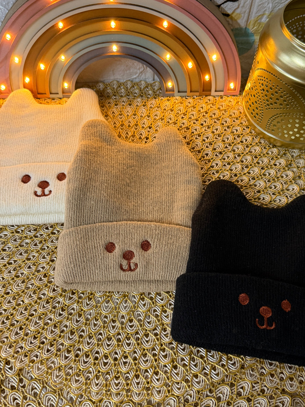 Gorro de punto orejas