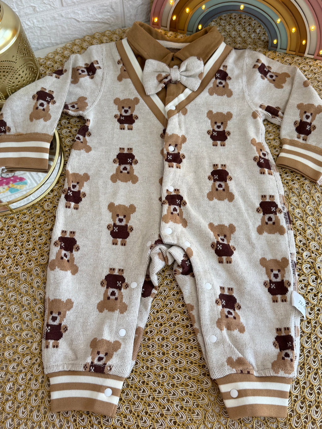 Mono estampado oso