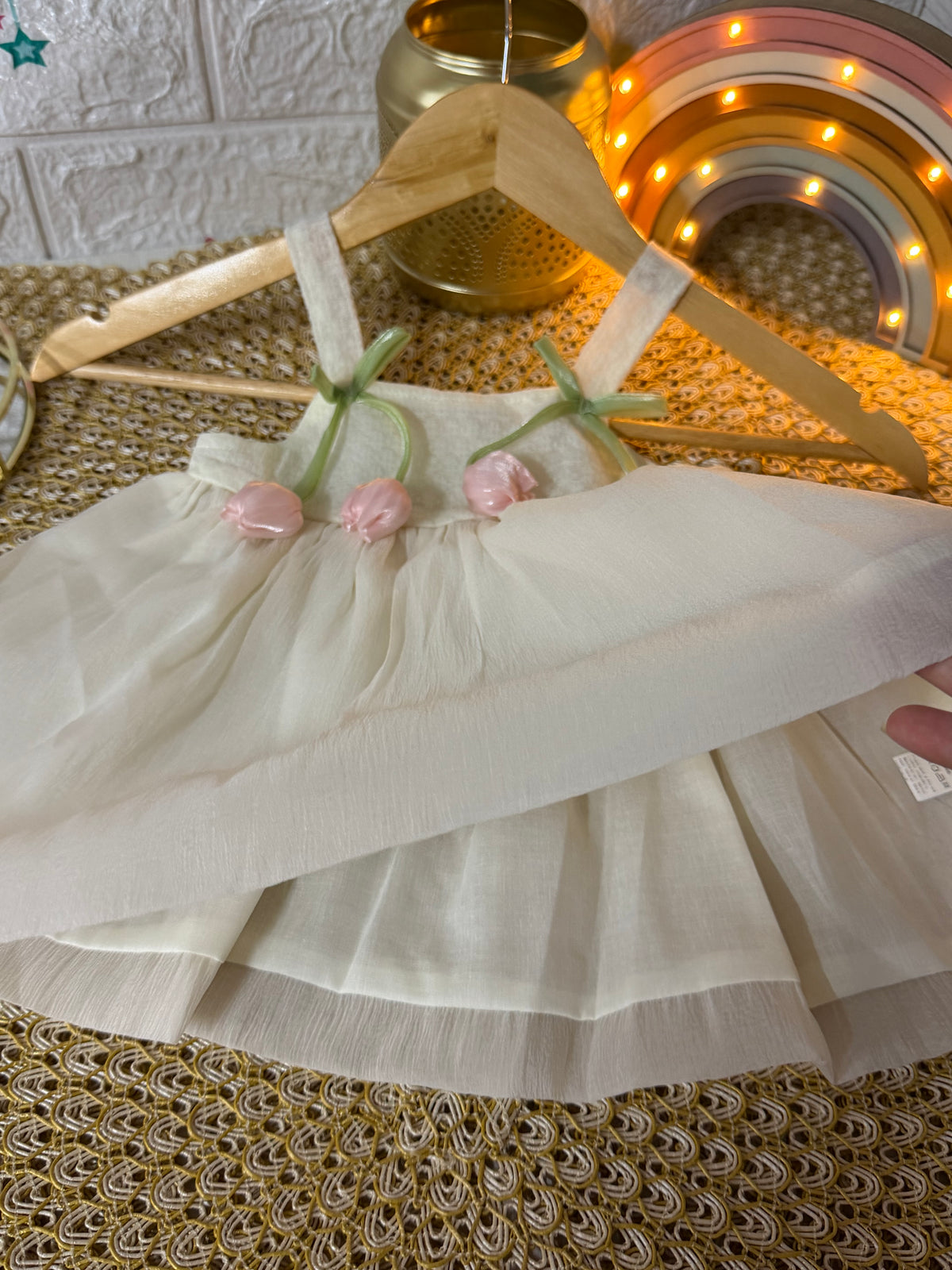Vestido tulipanes