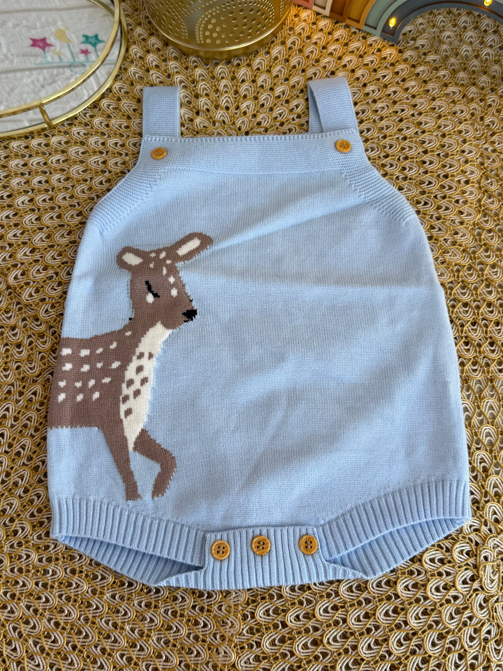 Pelele de punto con diseño
