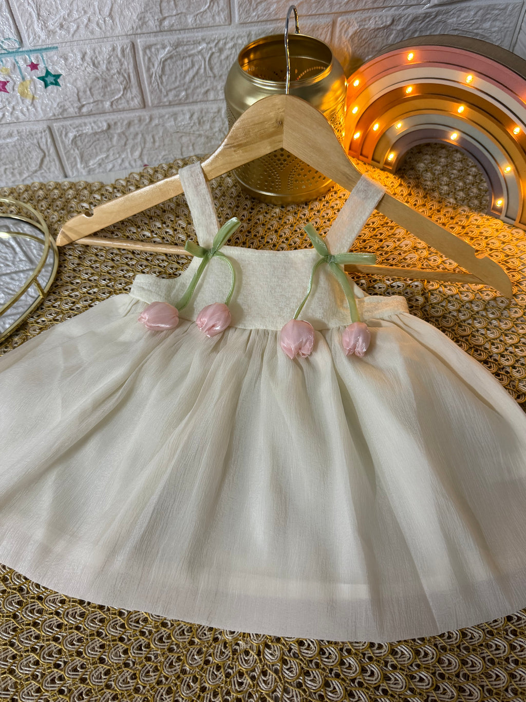 Vestido tulipanes