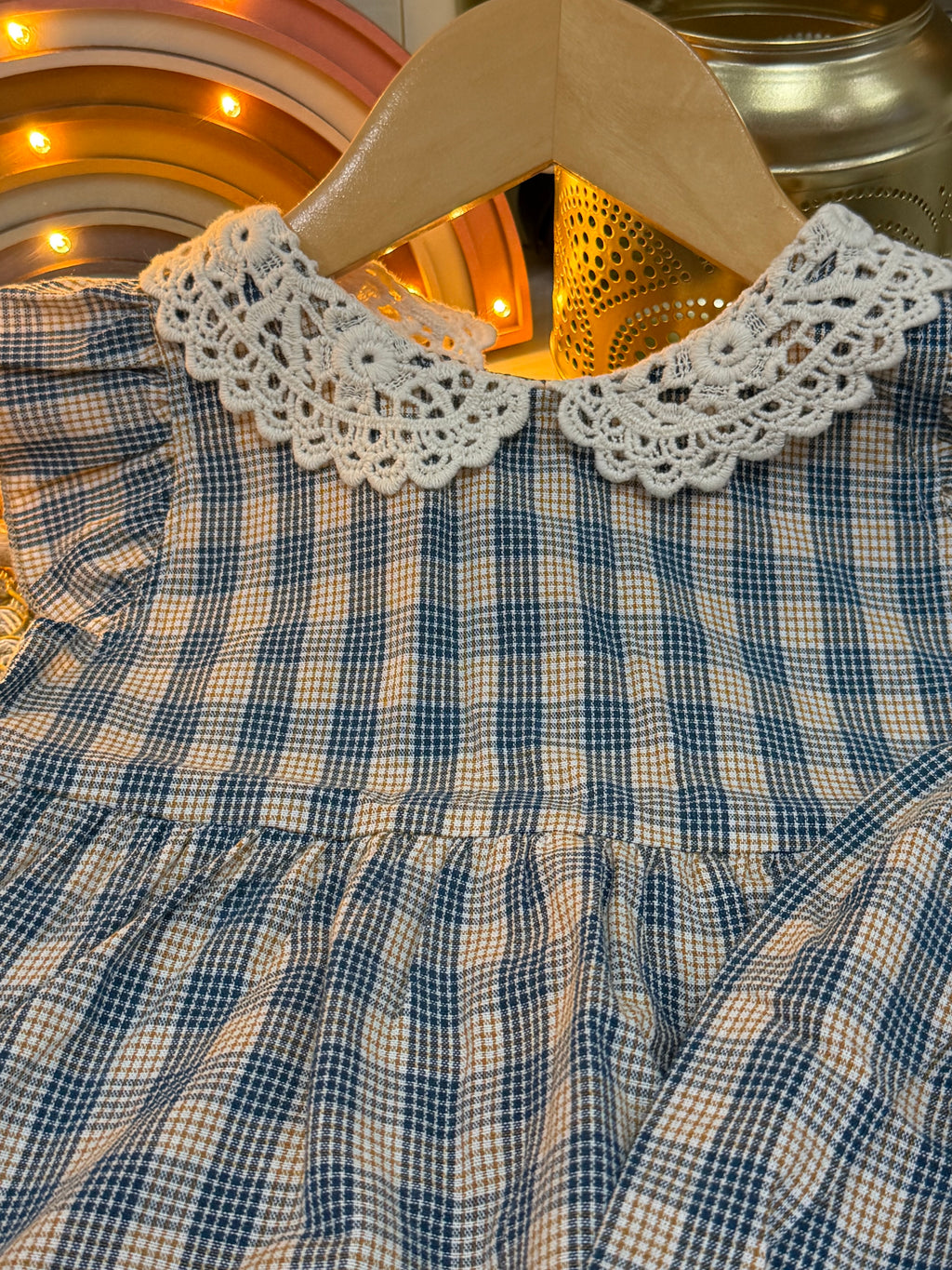 Conjunto de rayas a cuadros