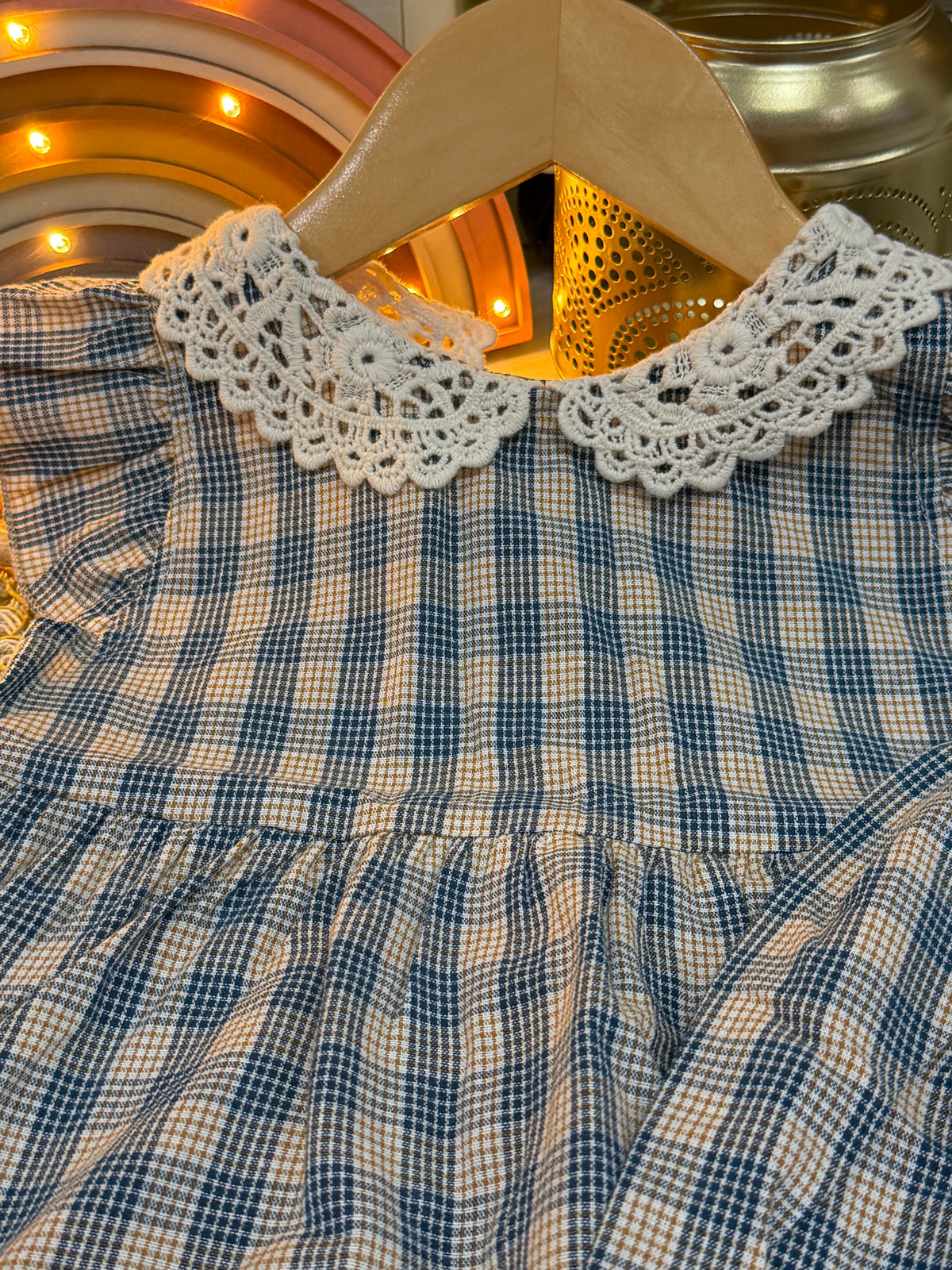 Conjunto de rayas a cuadros