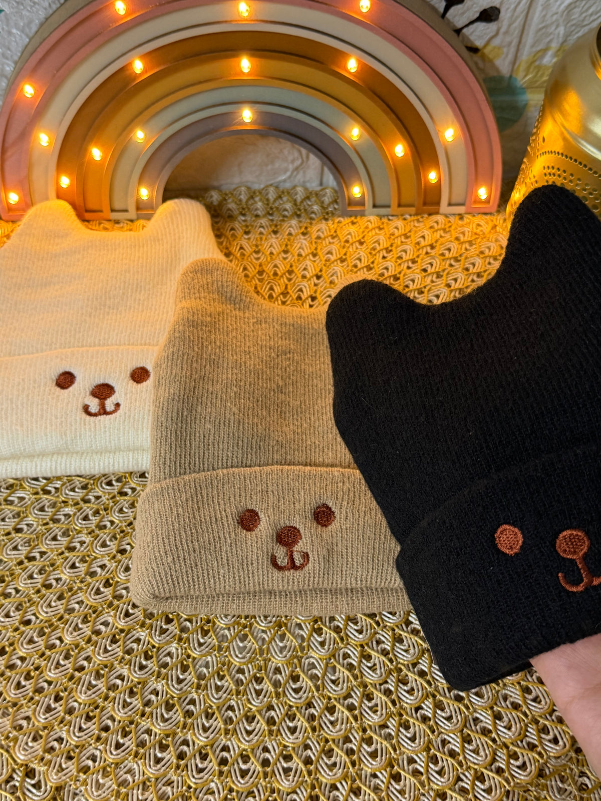 Gorro de punto orejas