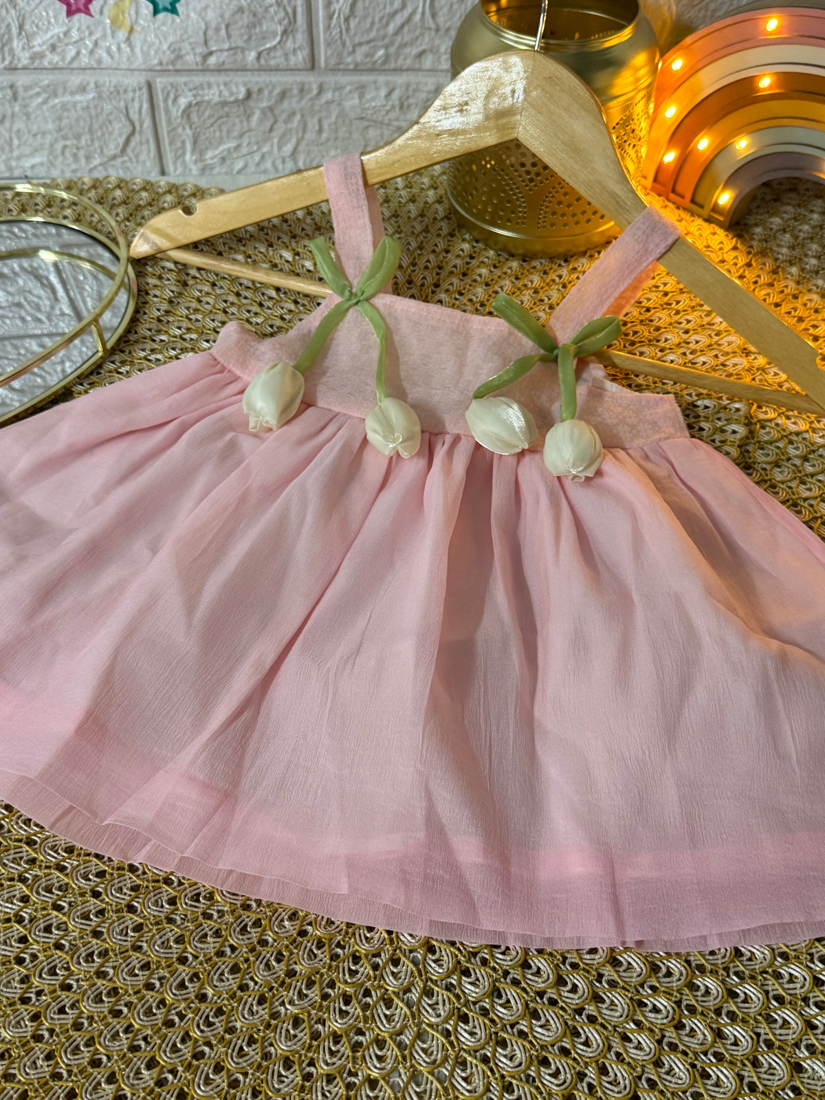 Vestido tulipanes