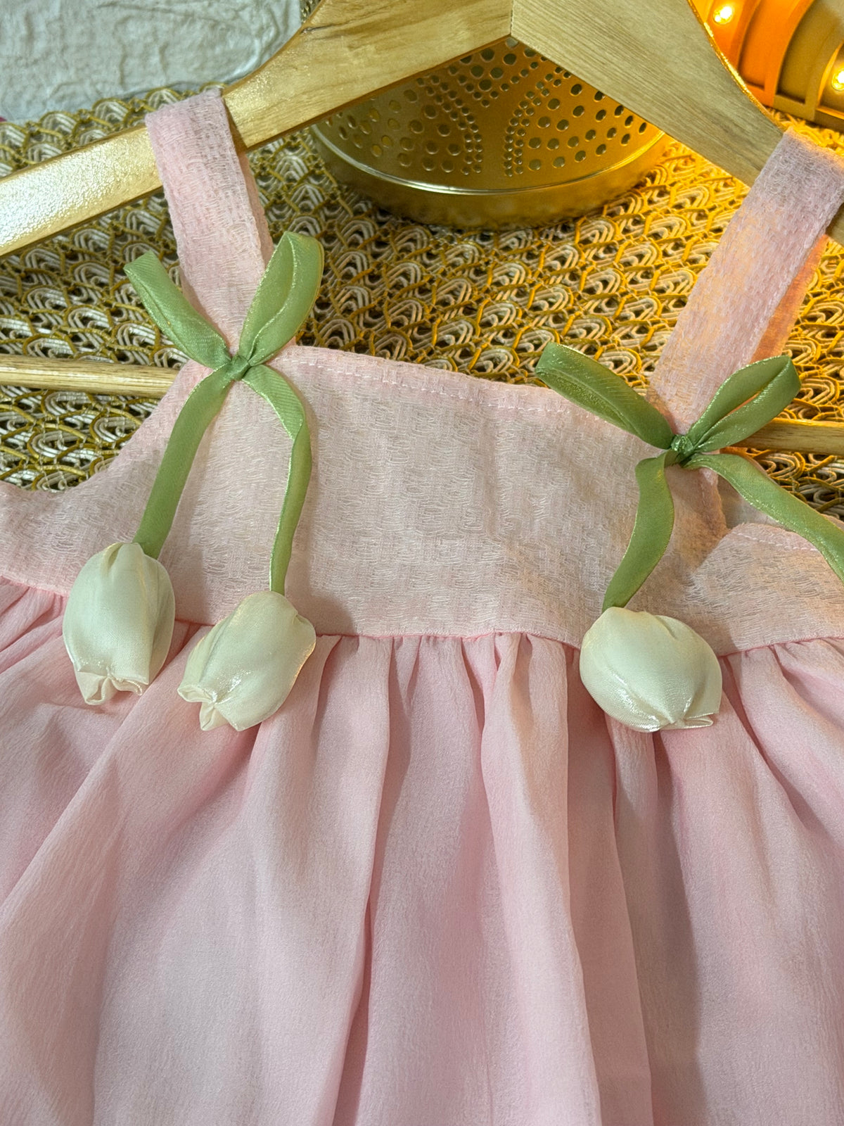 Vestido tulipanes