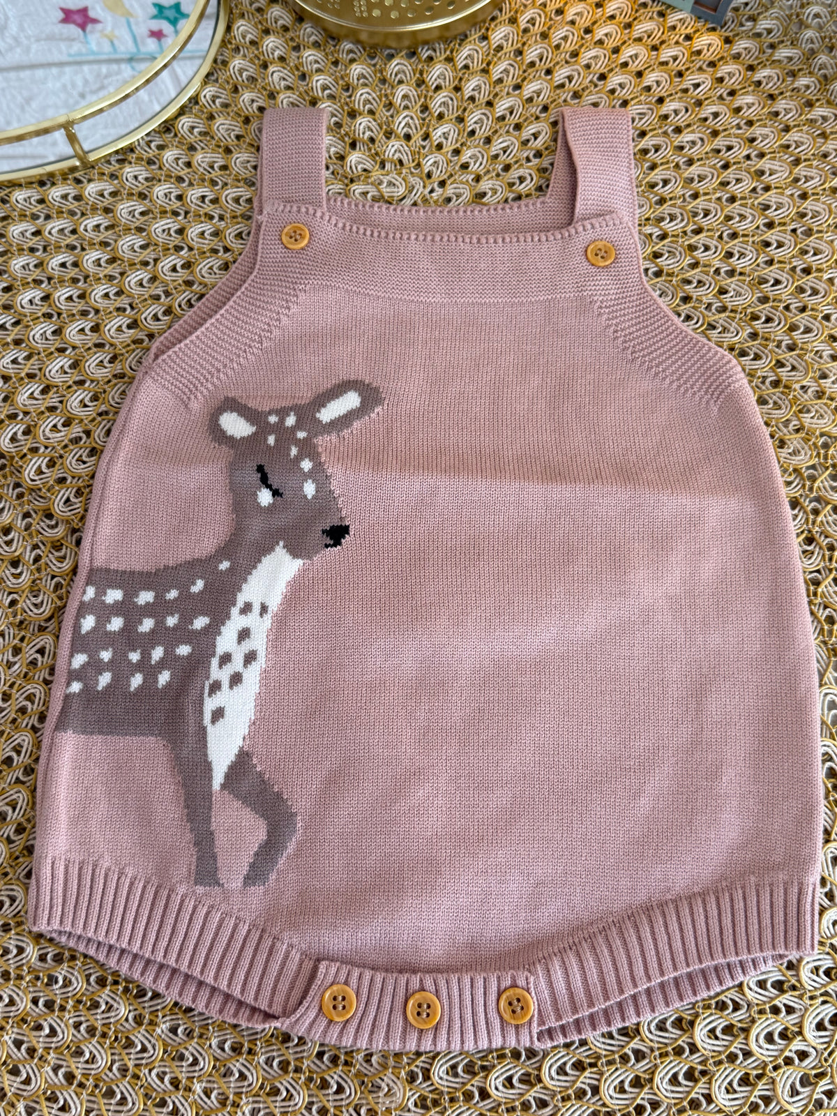 Pelele de punto con diseño