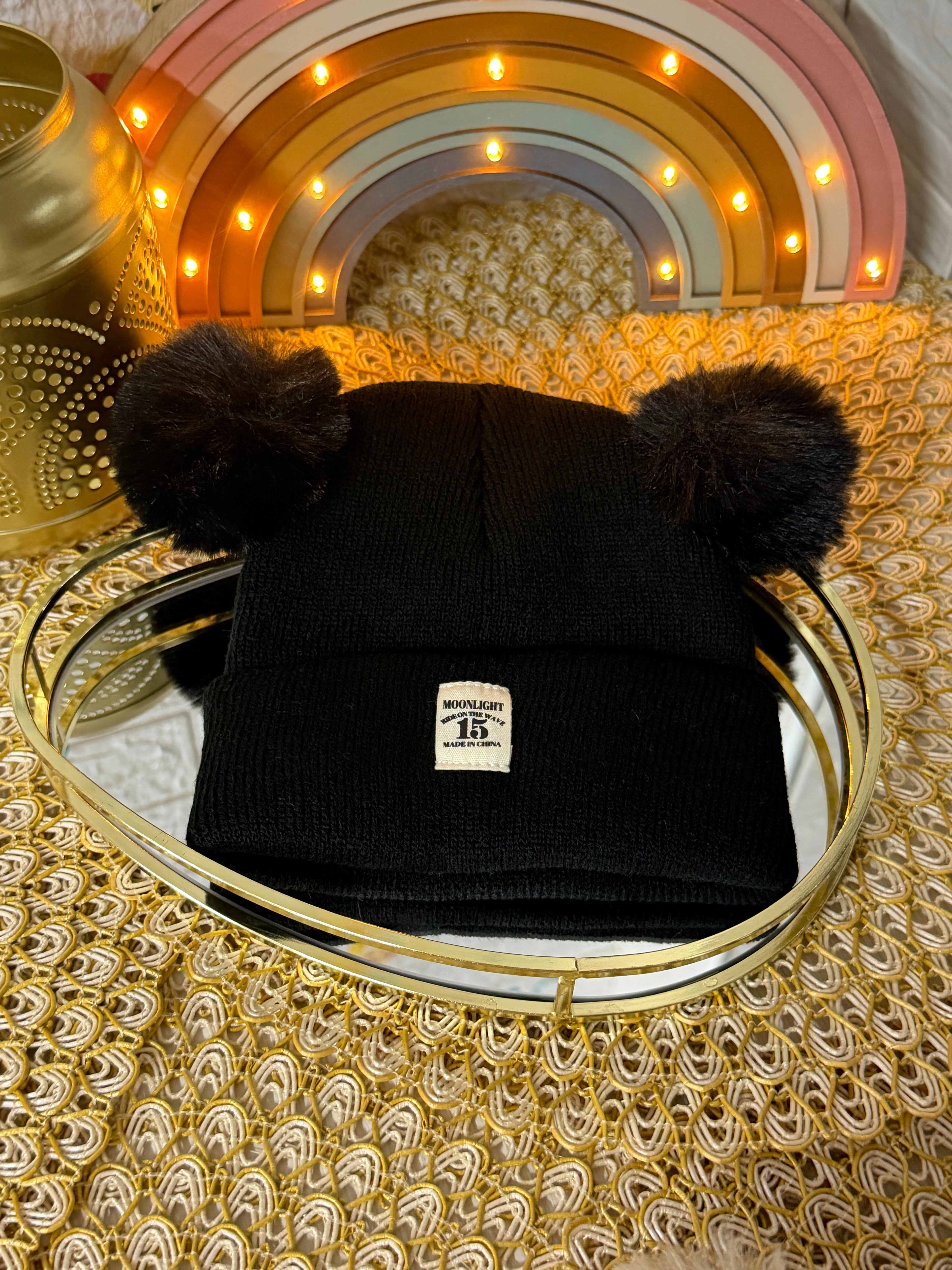 Gorro de punto moon light 15 tela