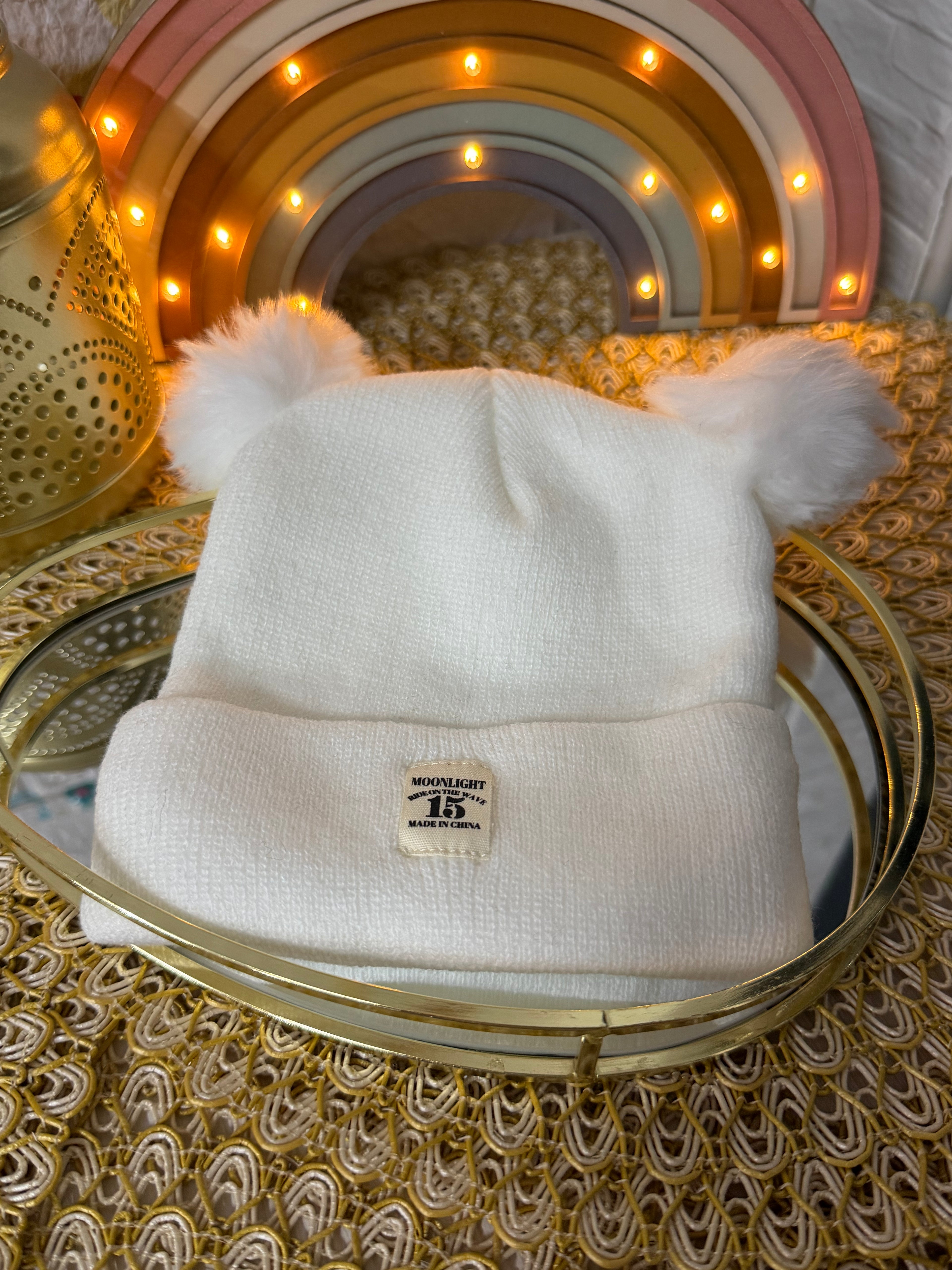 Gorro de punto moon light 15 tela
