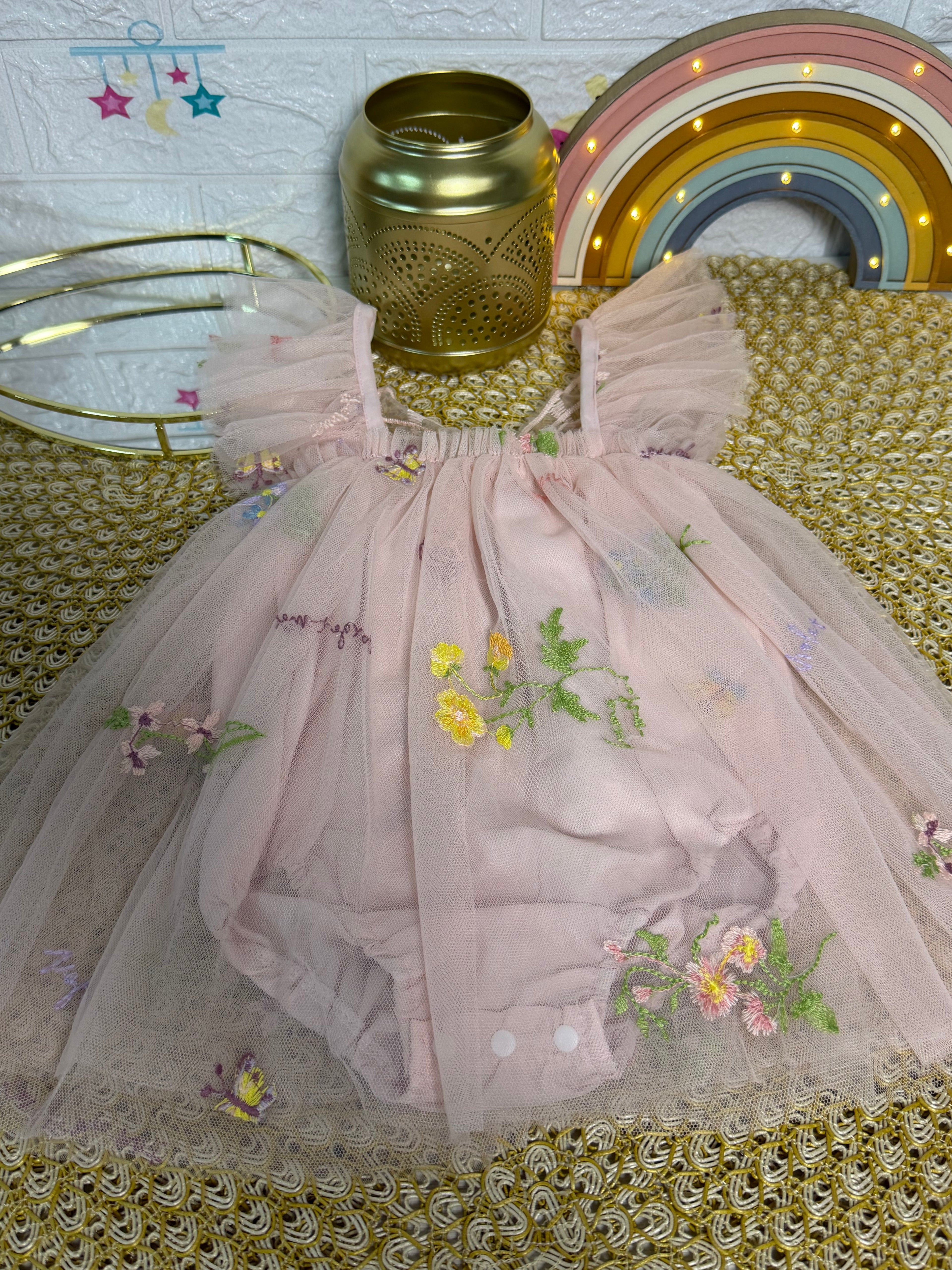 Body tull rosa alas mariposa