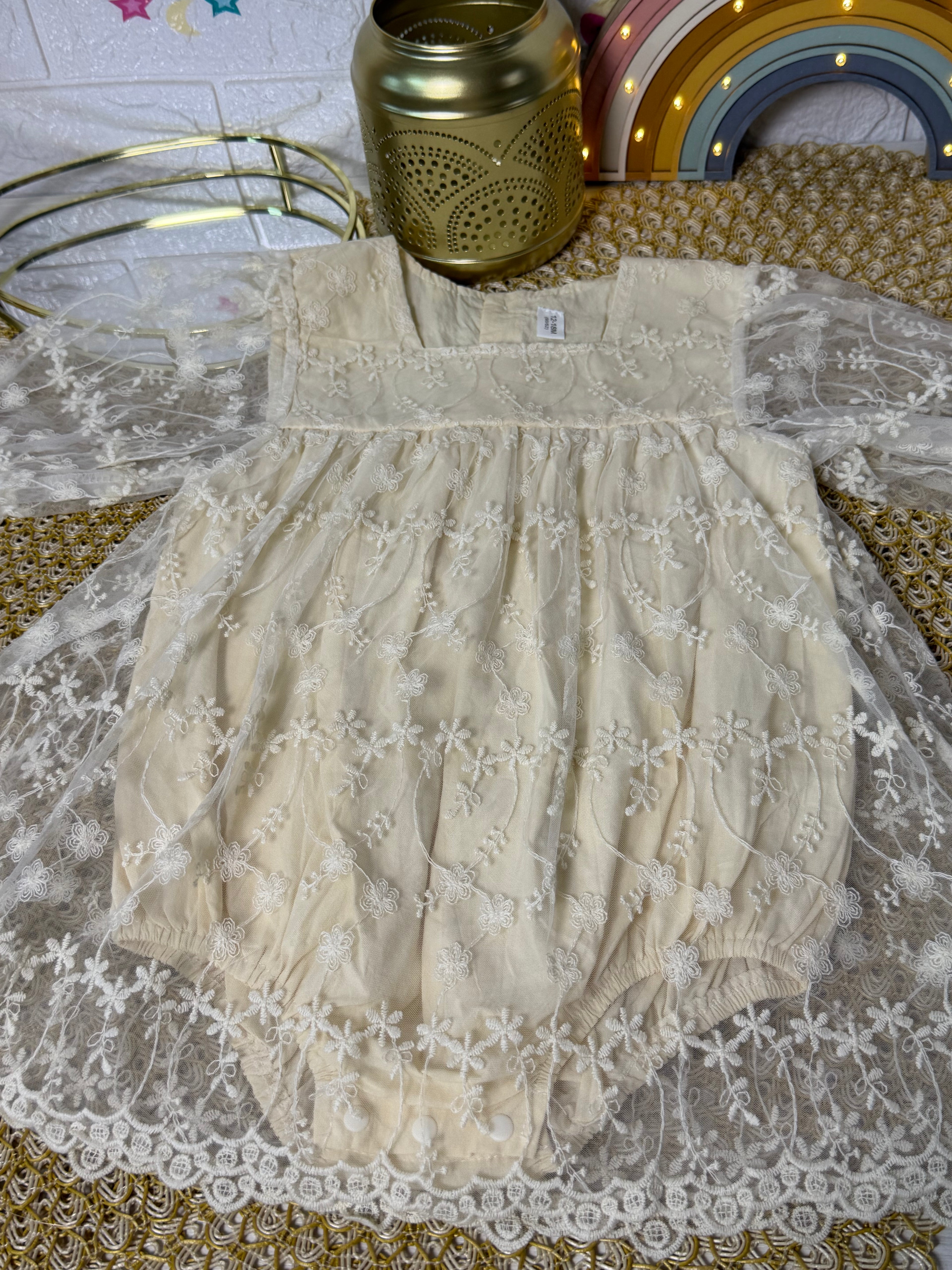Body vestido encaje