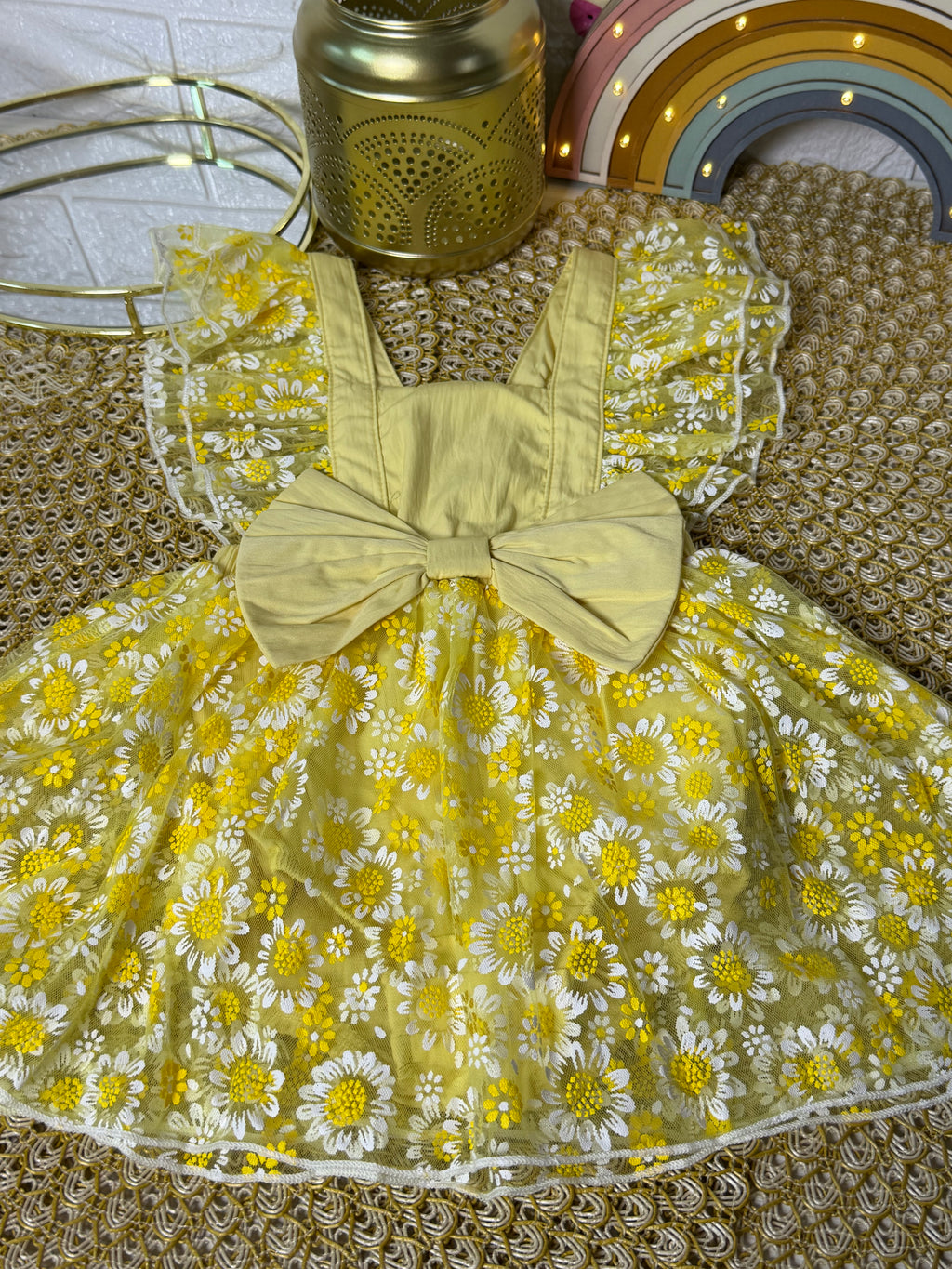 Pelele tull amarillo