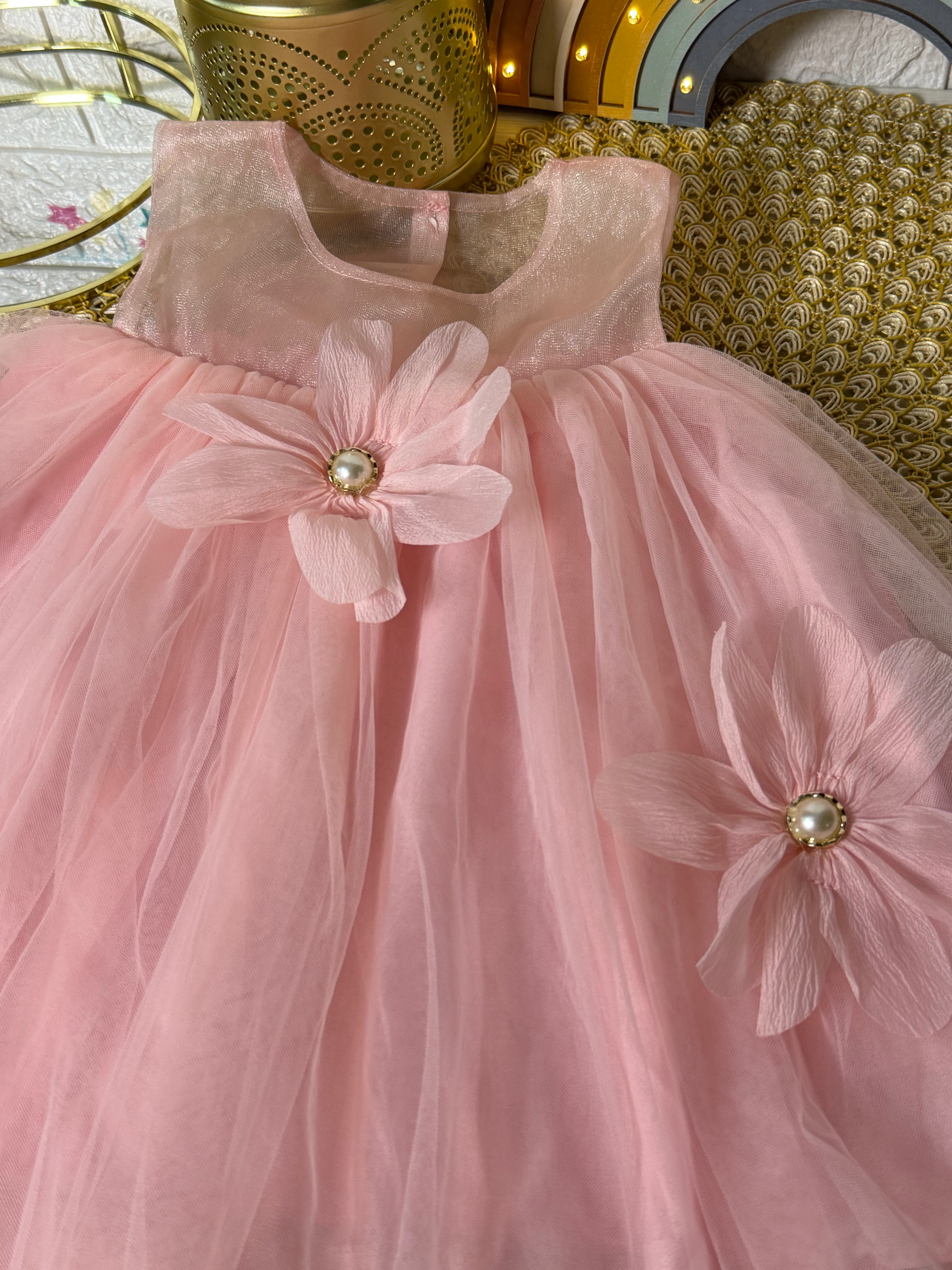 Vestido princesa rosa