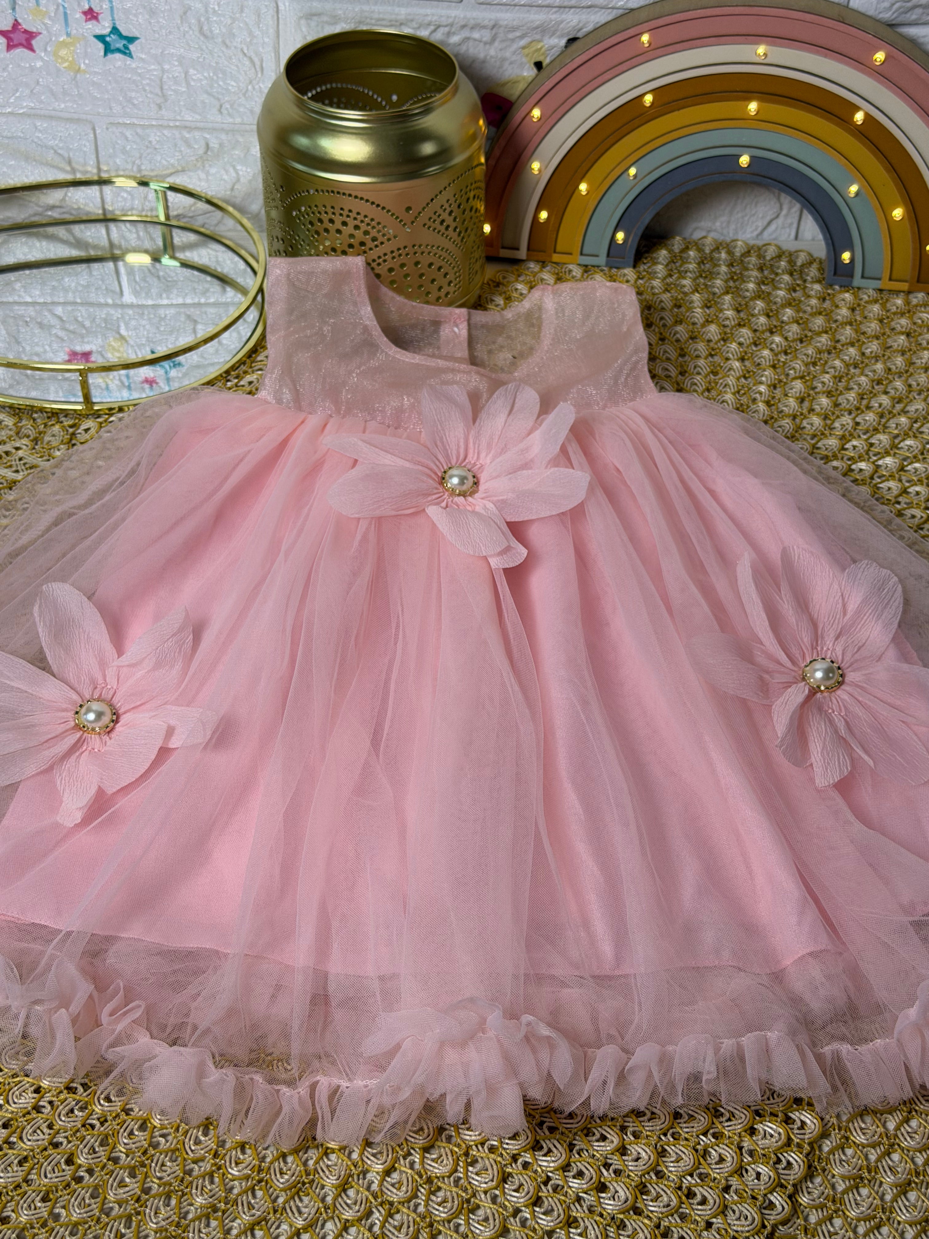 Vestido princesa rosa
