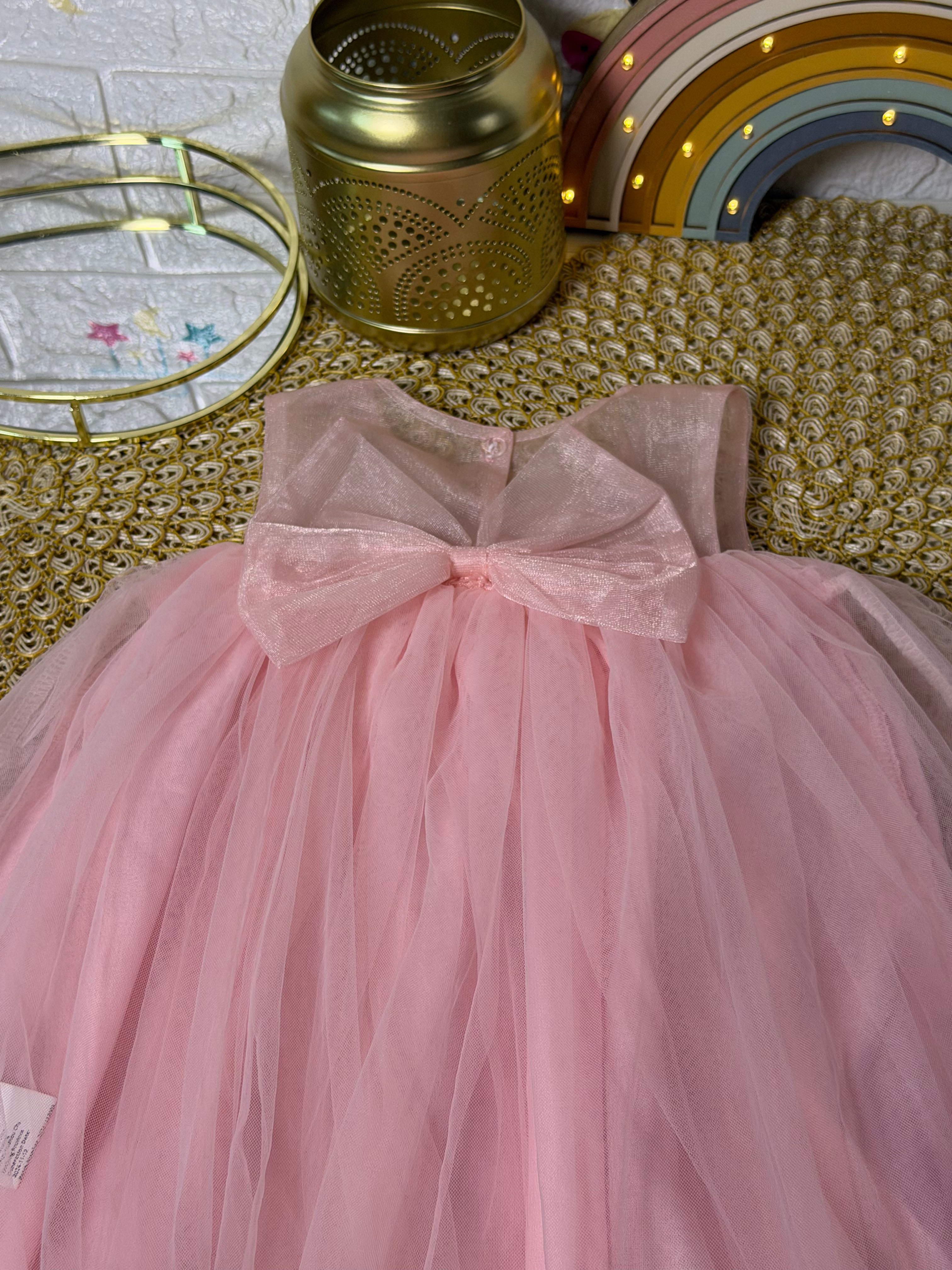 Vestido princesa rosa