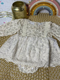 Body vestido floreado