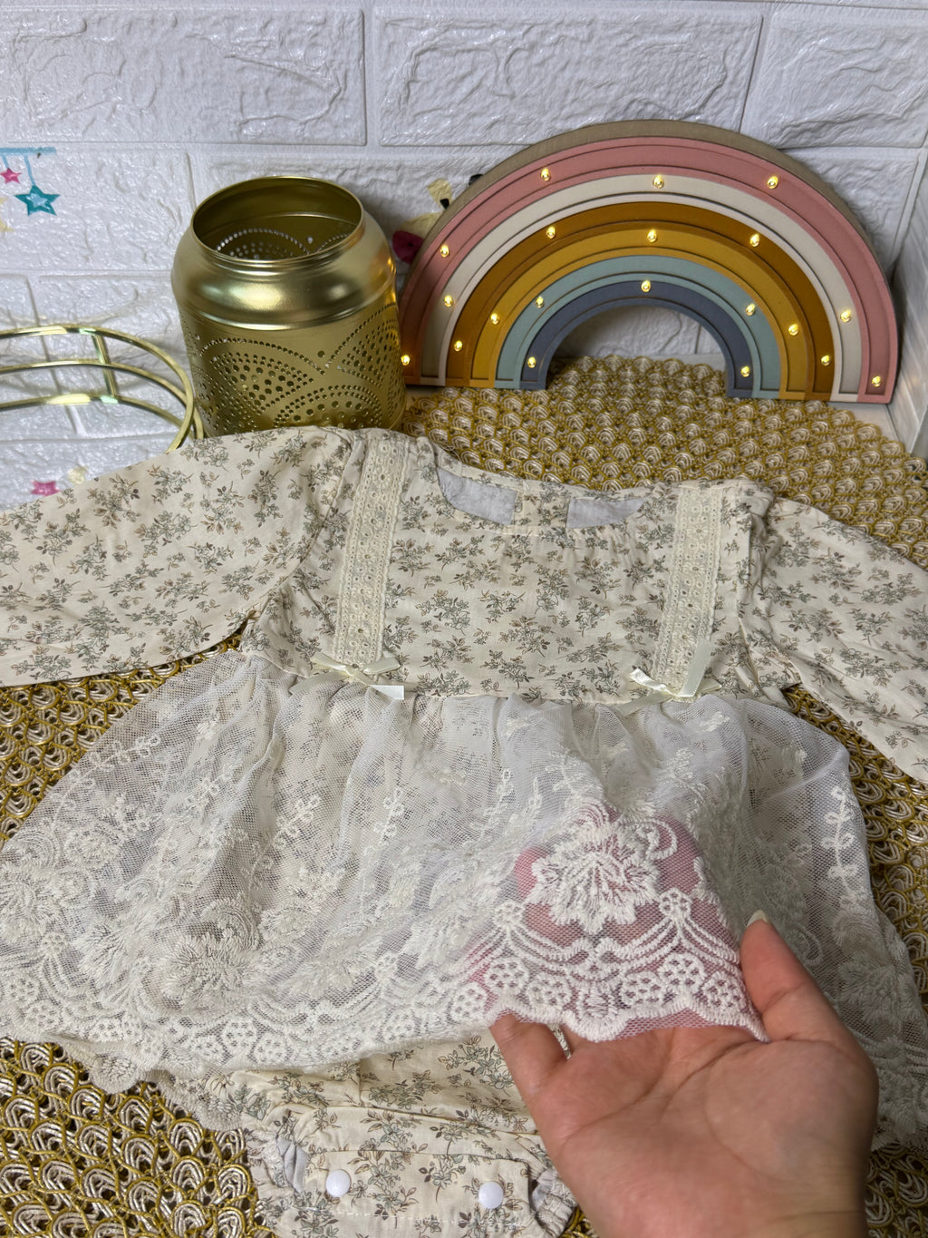 Body vestido floreado