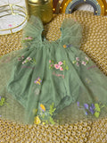 Body tull verde alas mariposa