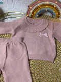 Conjunto palo rosa pantalón con calcetín