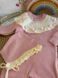 Enterizo tejido con gorrito 253H25-F-80
