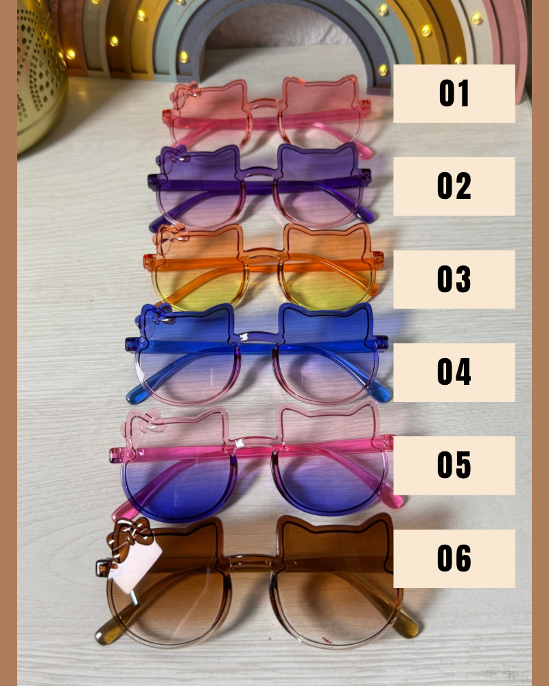 Lentes modelo hello kitty