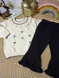 Conjunto tejido ivory white
