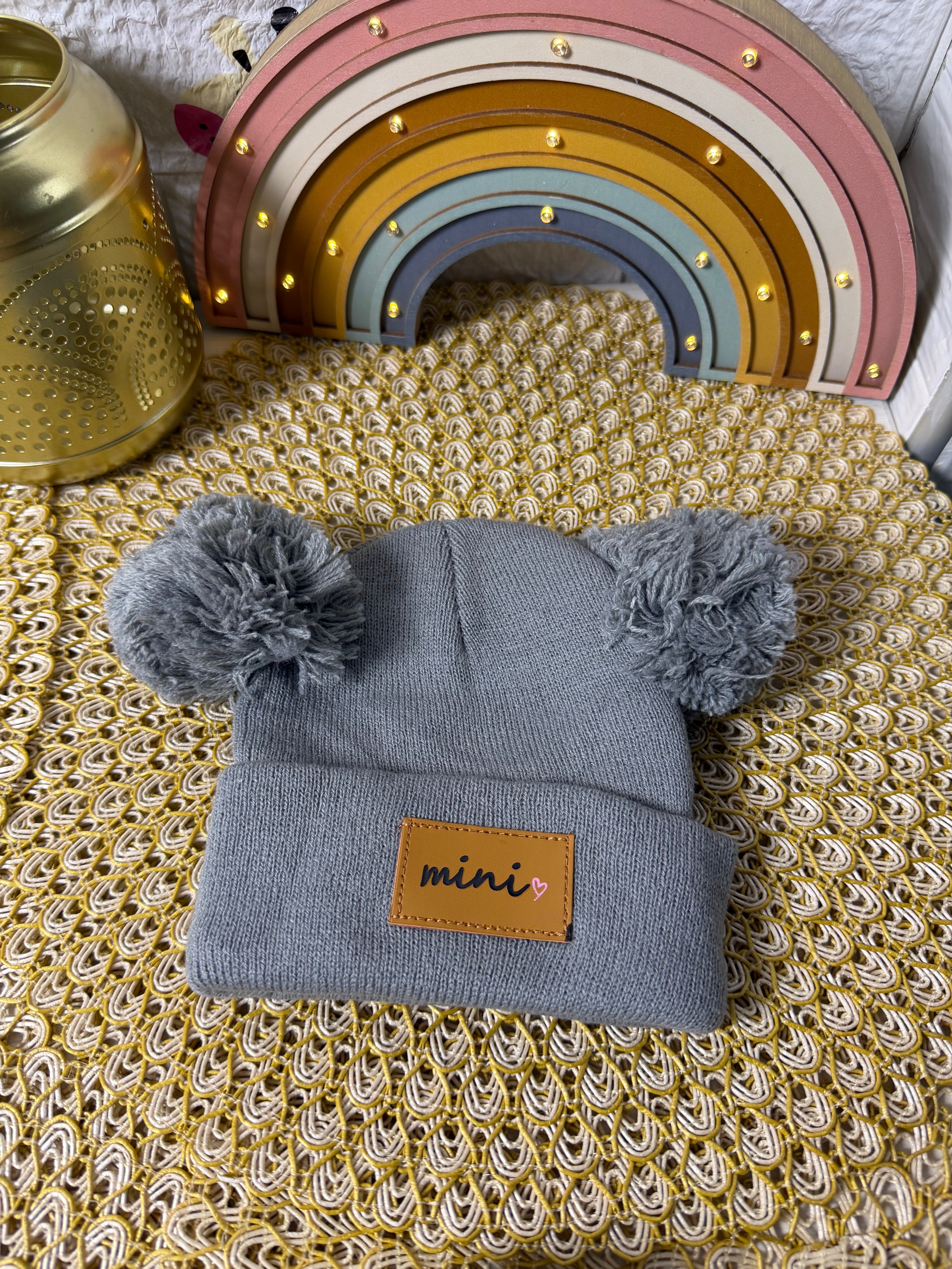 Gorro de punto mini❤️