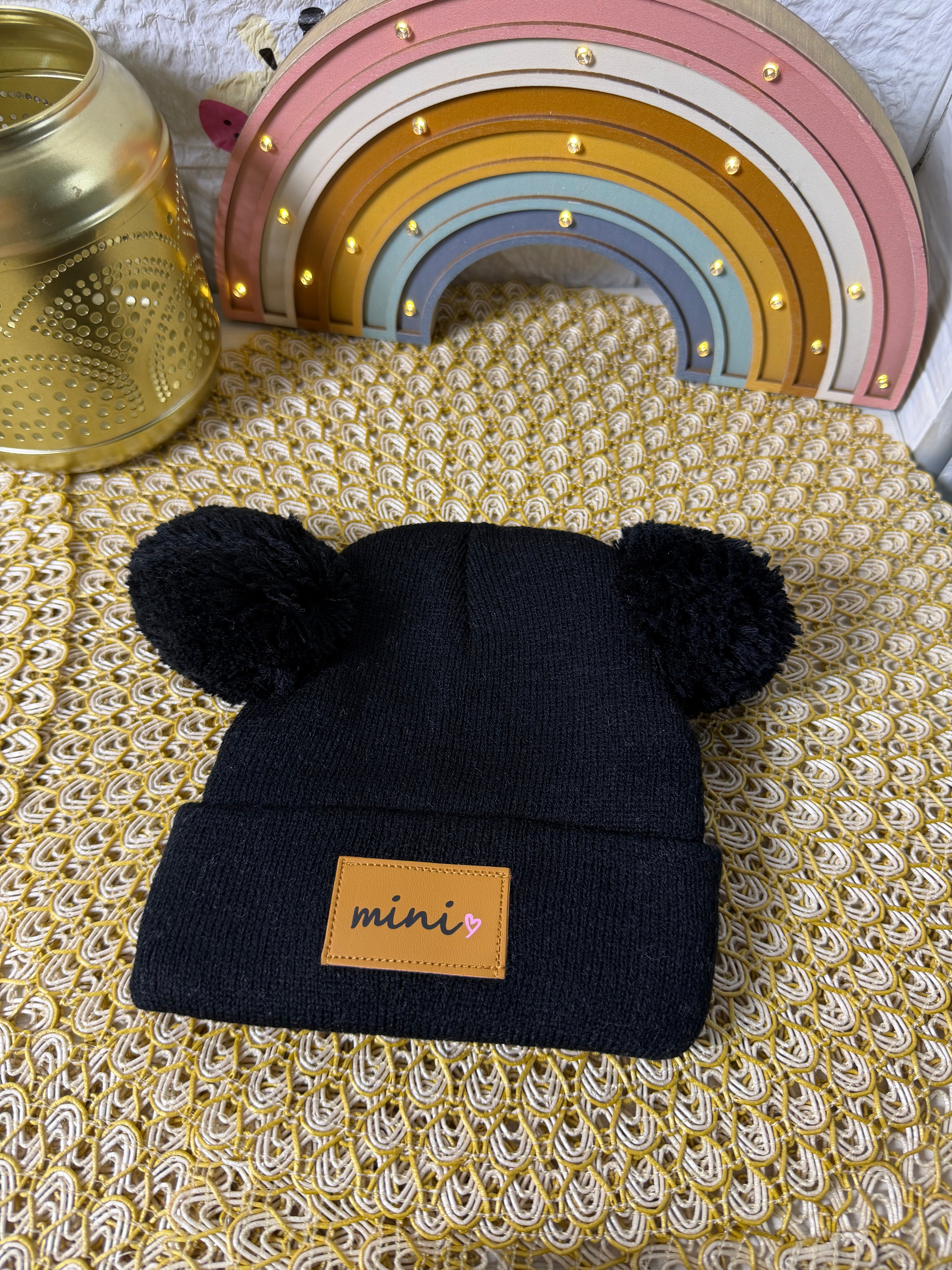 Gorro de punto mini❤️