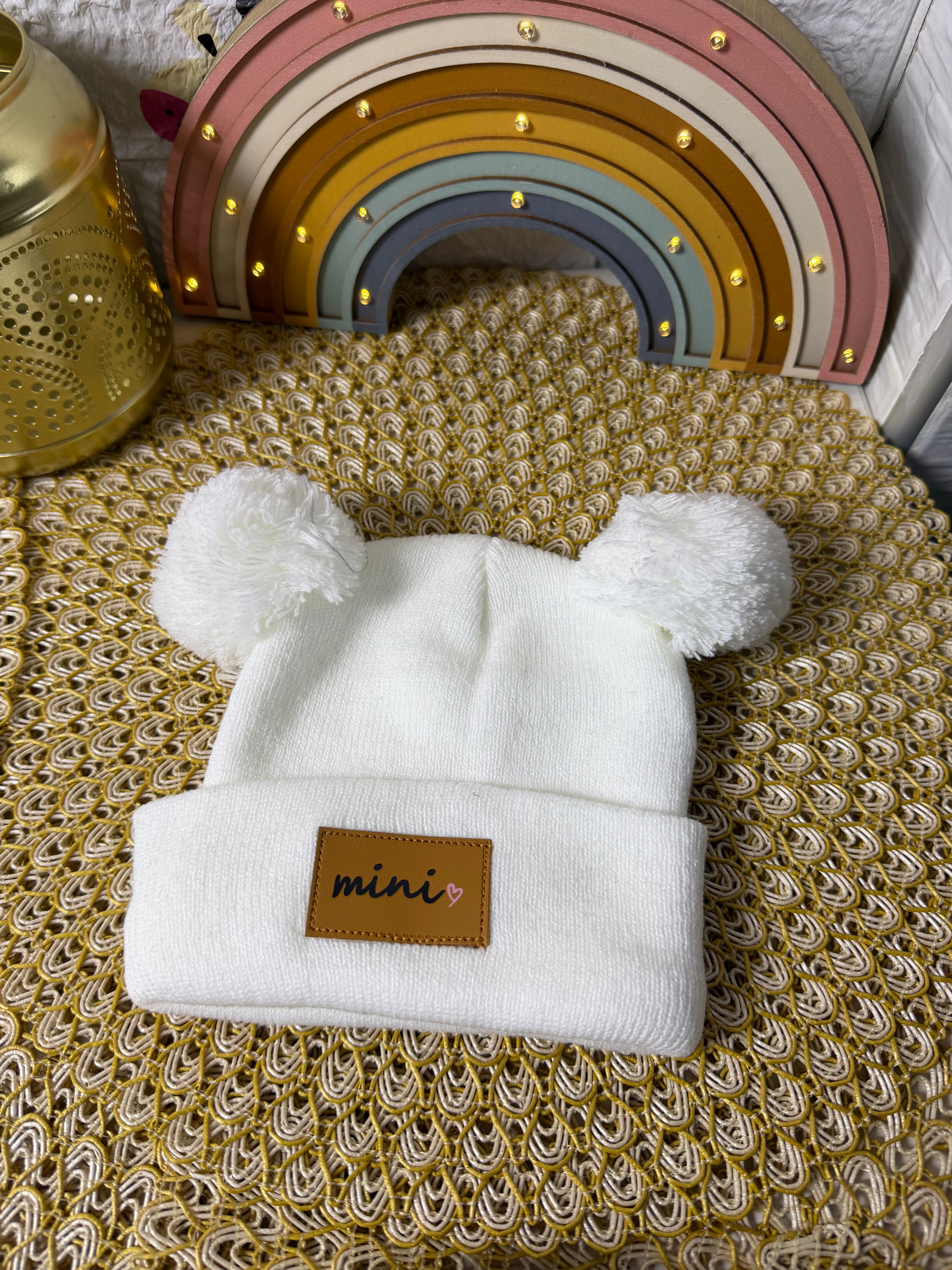 Gorro de punto mini❤️