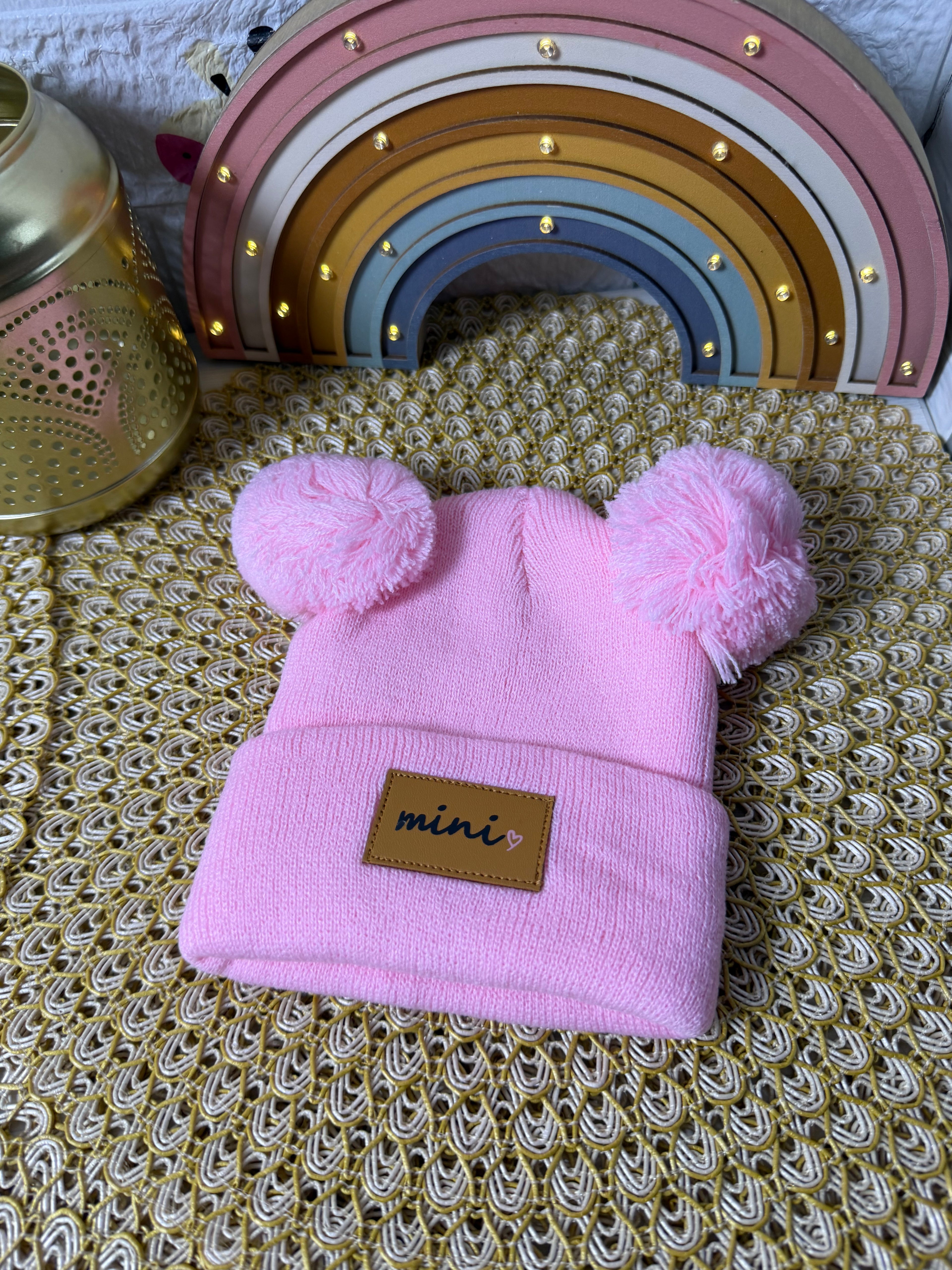 Gorro de punto mini❤️