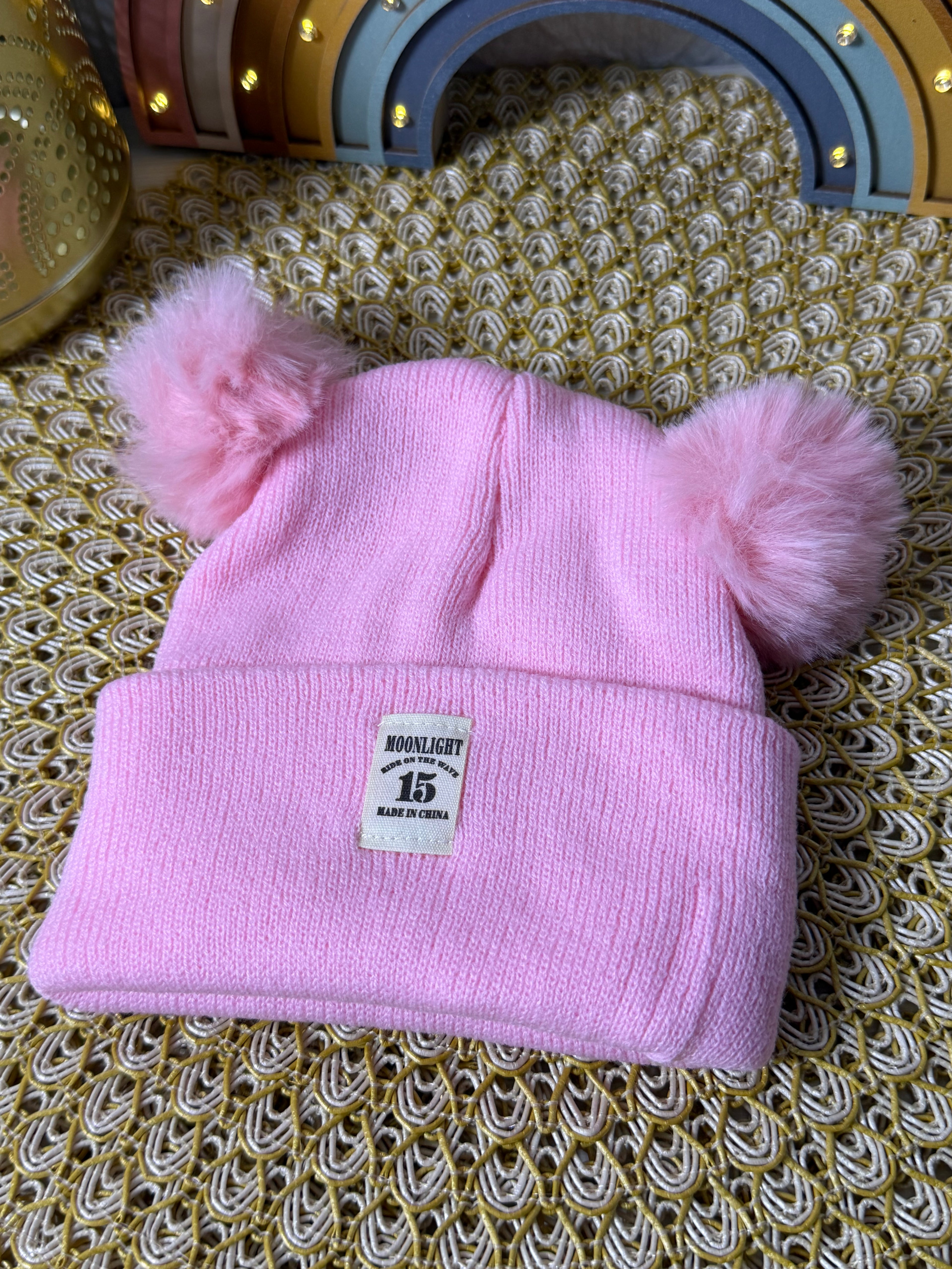 Gorro de punto moon light 15 tela