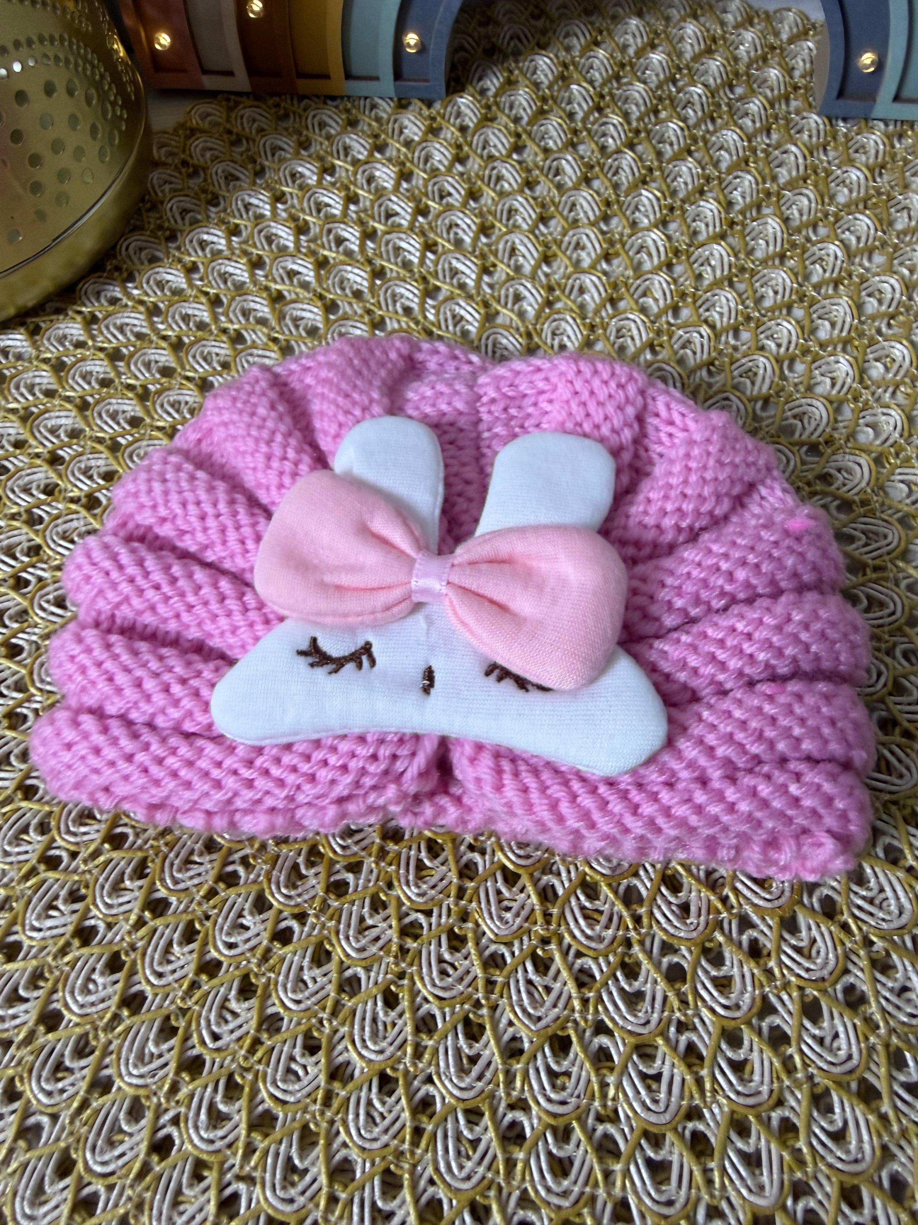 Turbante tejido conejo