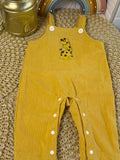 Overol amarillo jirafa