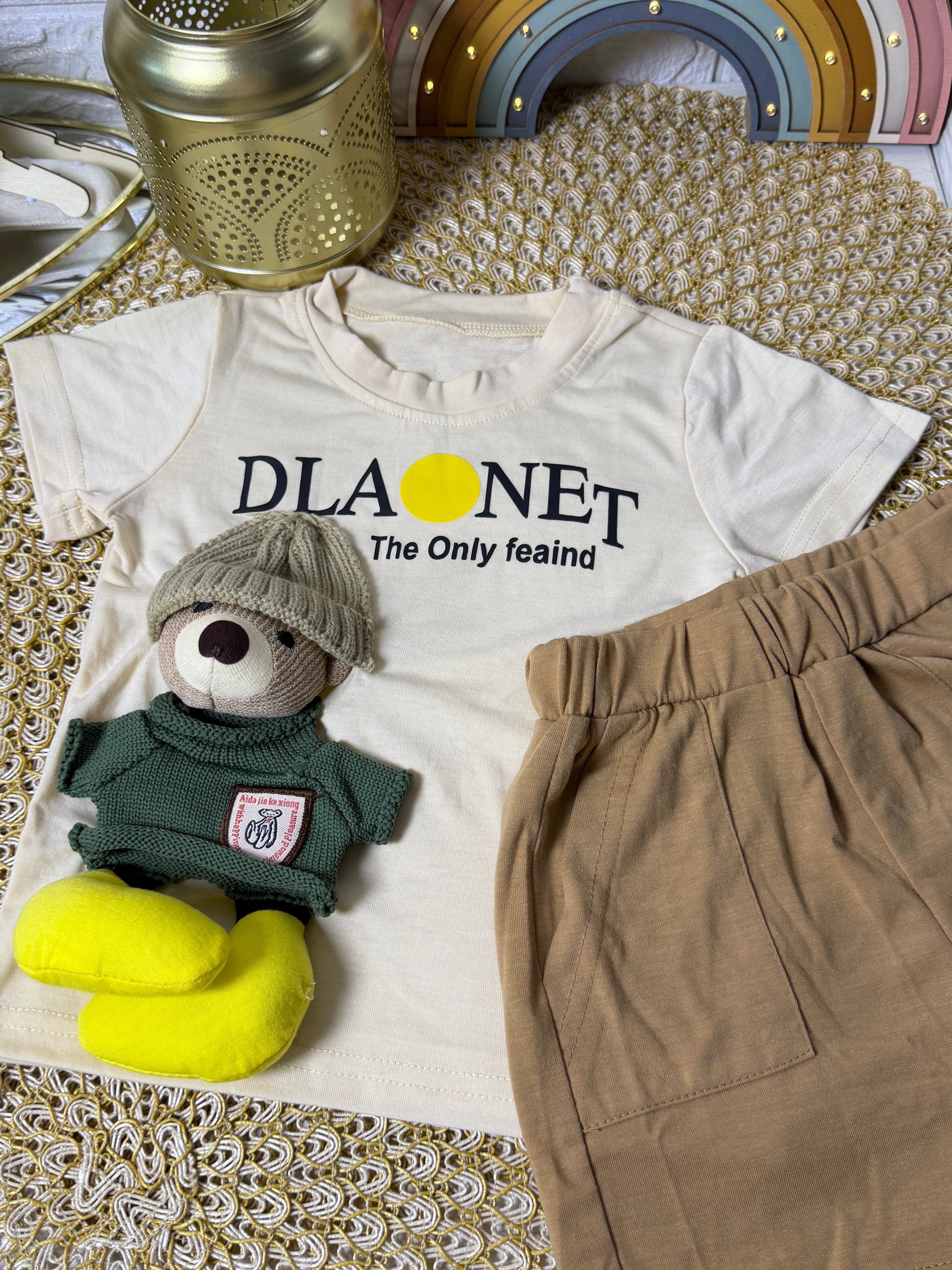 Conjunto 2 piezas muñequito