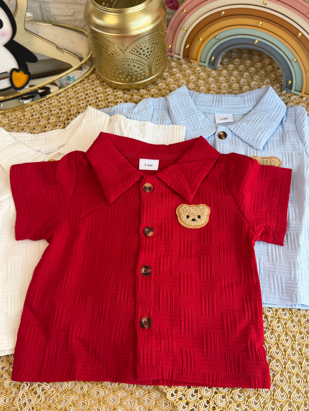Camisetas de verano con osito