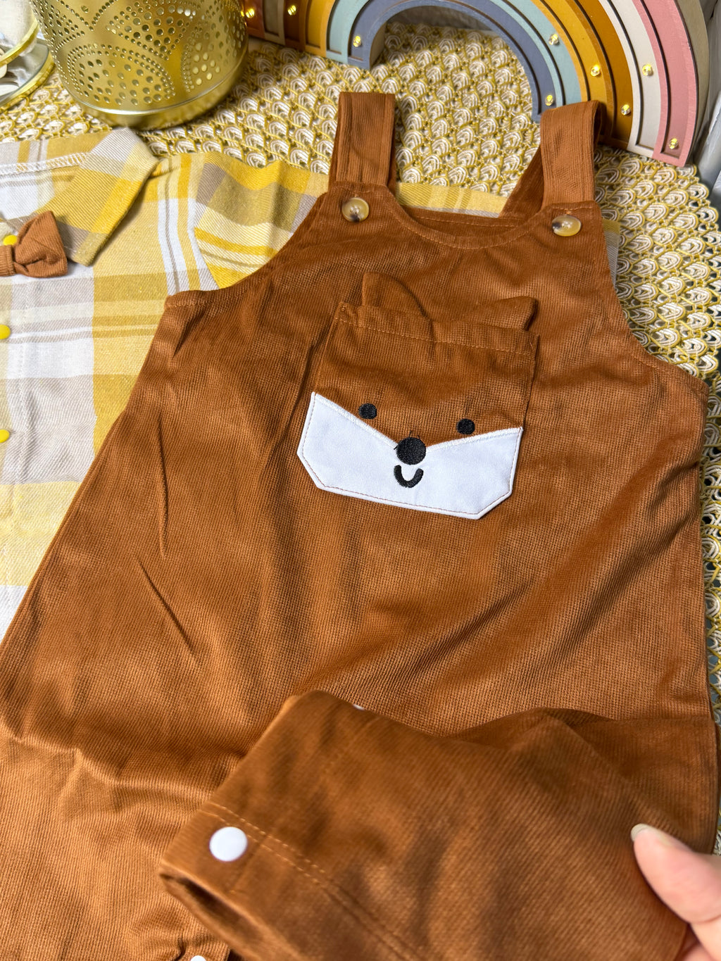 Conjunto 2 piezas camisa y overol