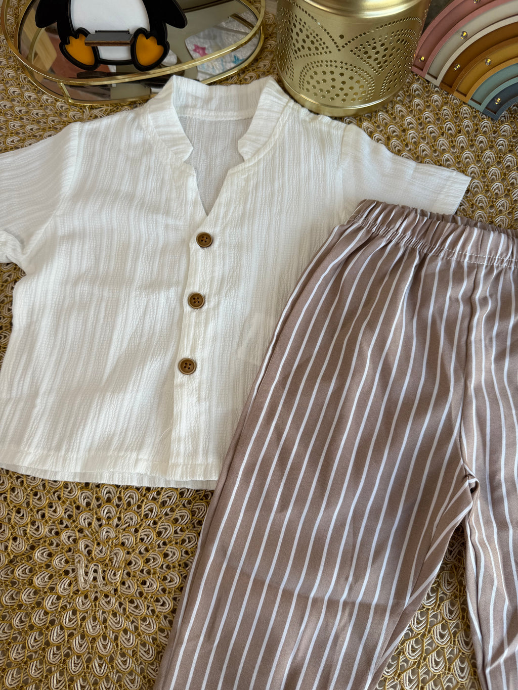 Conjunto 2 piezas camisa y pantalón