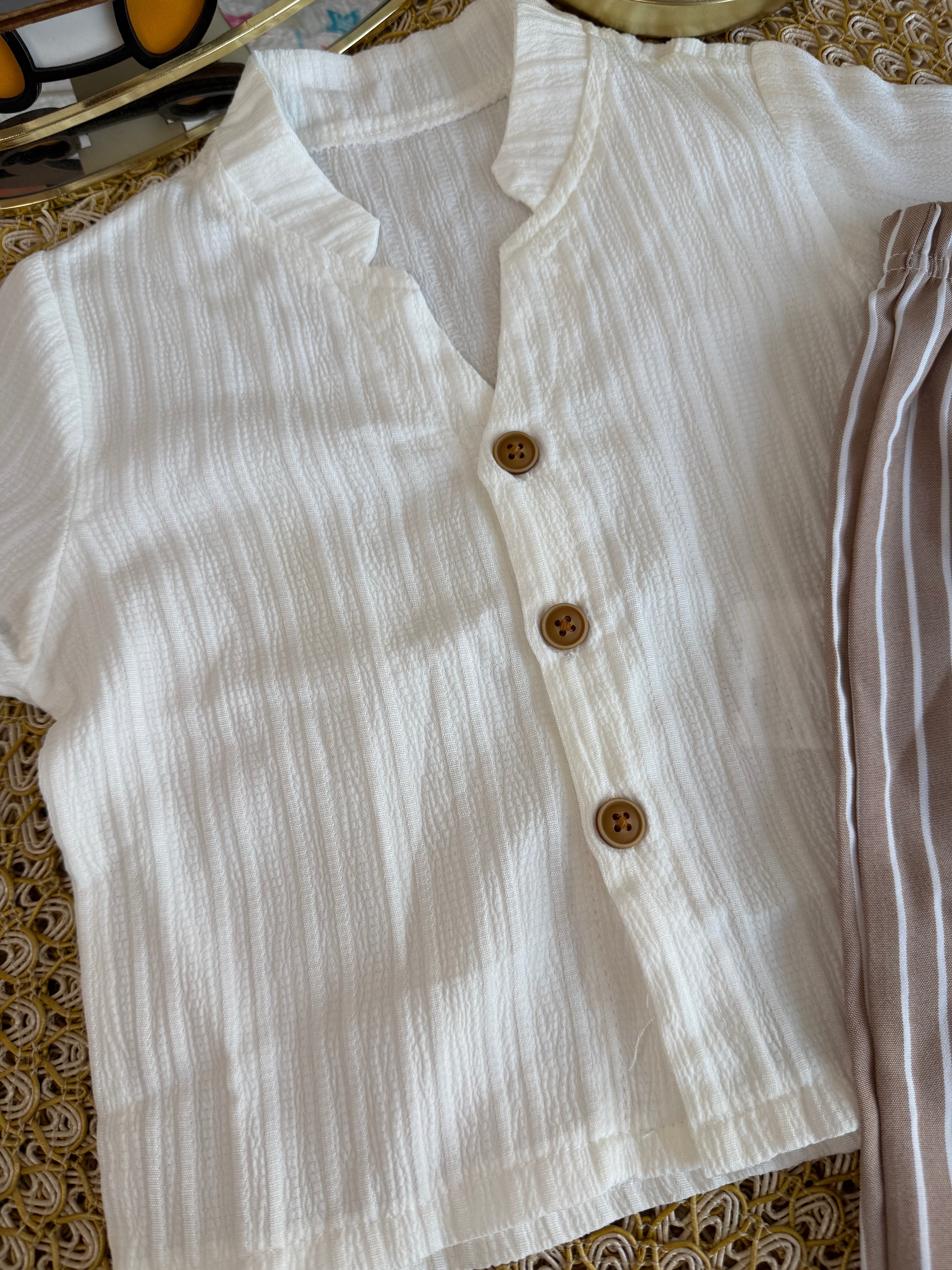 Conjunto 2 piezas camisa y pantalón