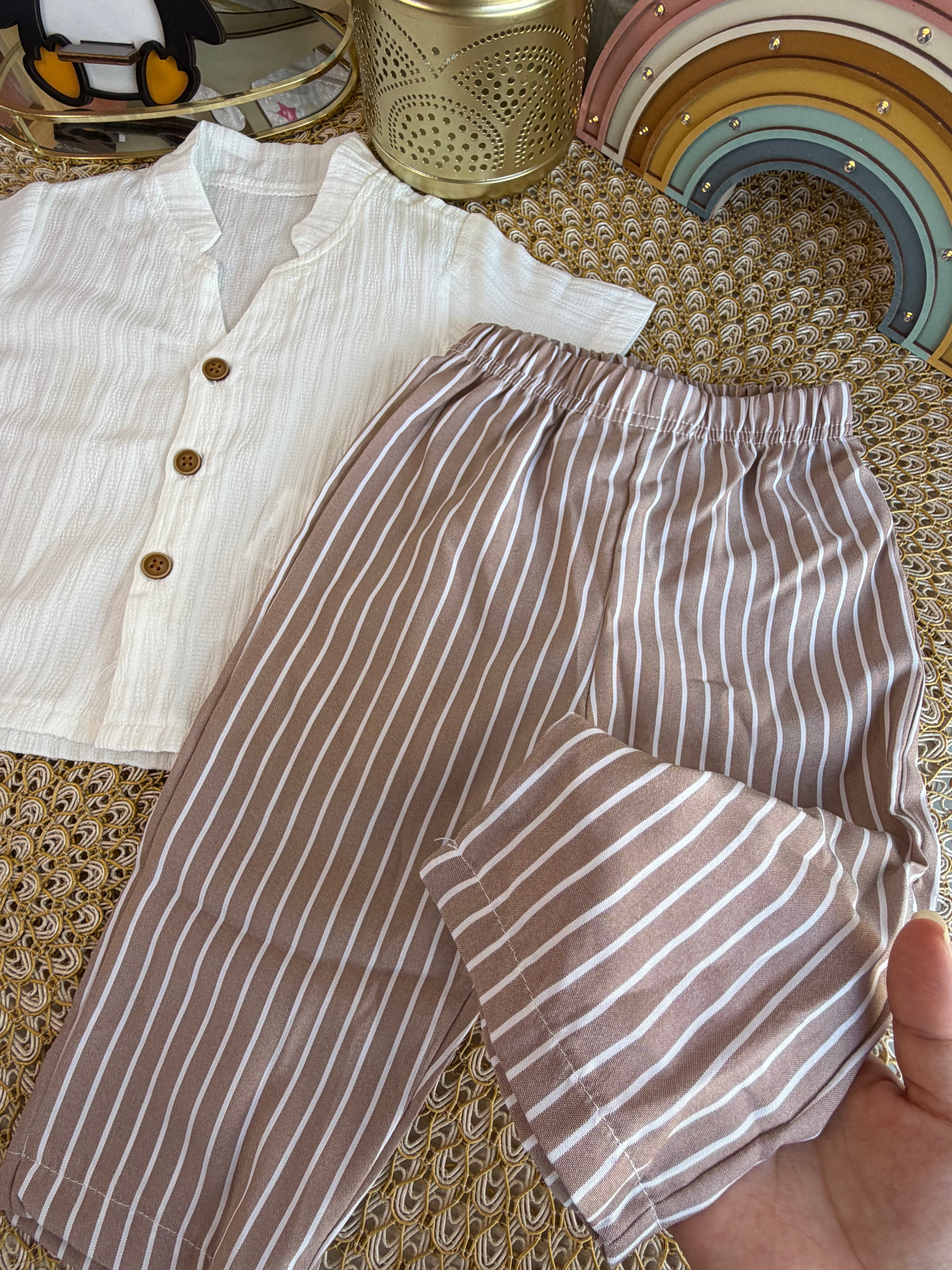 Conjunto 2 piezas camisa y pantalón