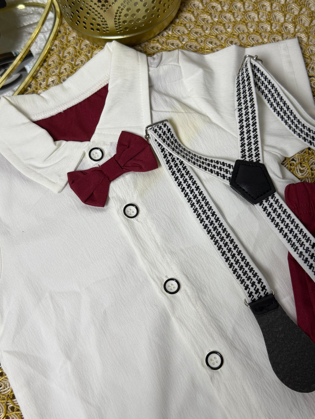 Conjunto 2 piezas vino elegante