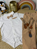 Conjunto 2 piezas puntos elegante
