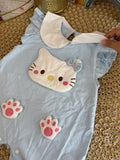 Enterizo Hello Kitty celeste
