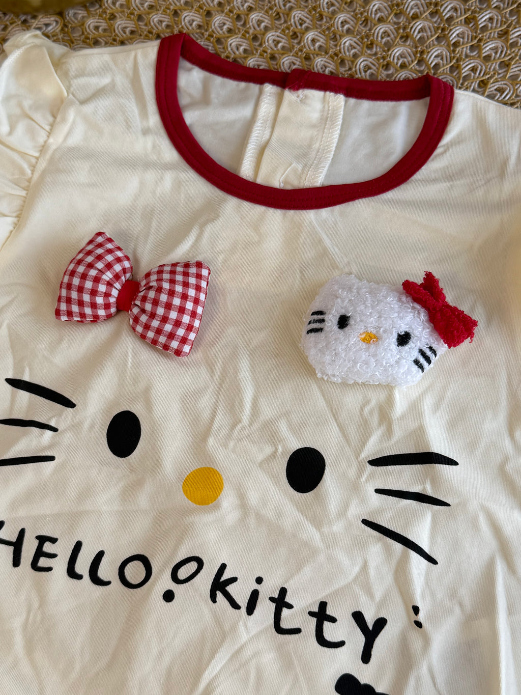 Enterizo Hello Kitty rojo
