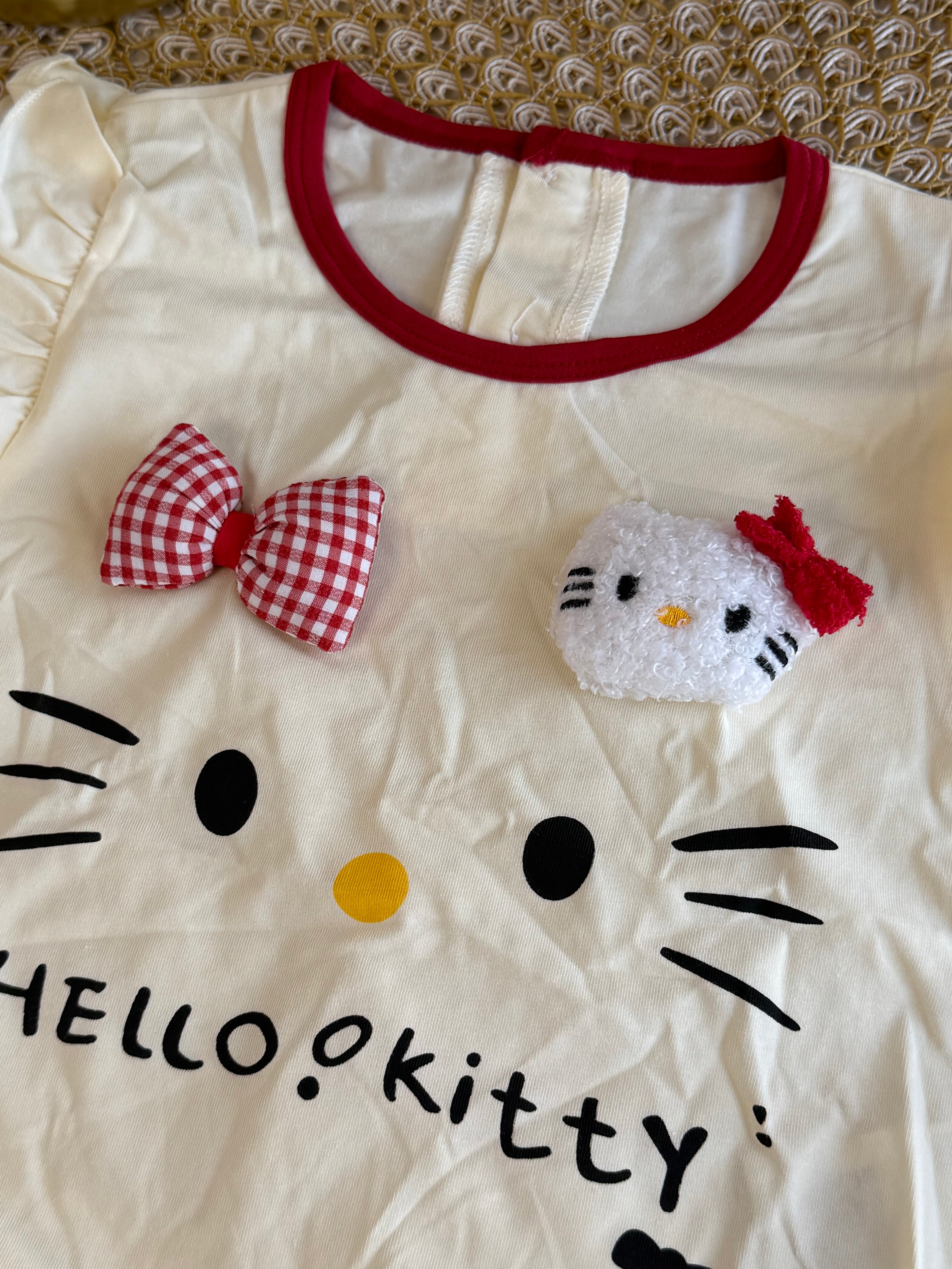 Enterizo Hello Kitty rojo