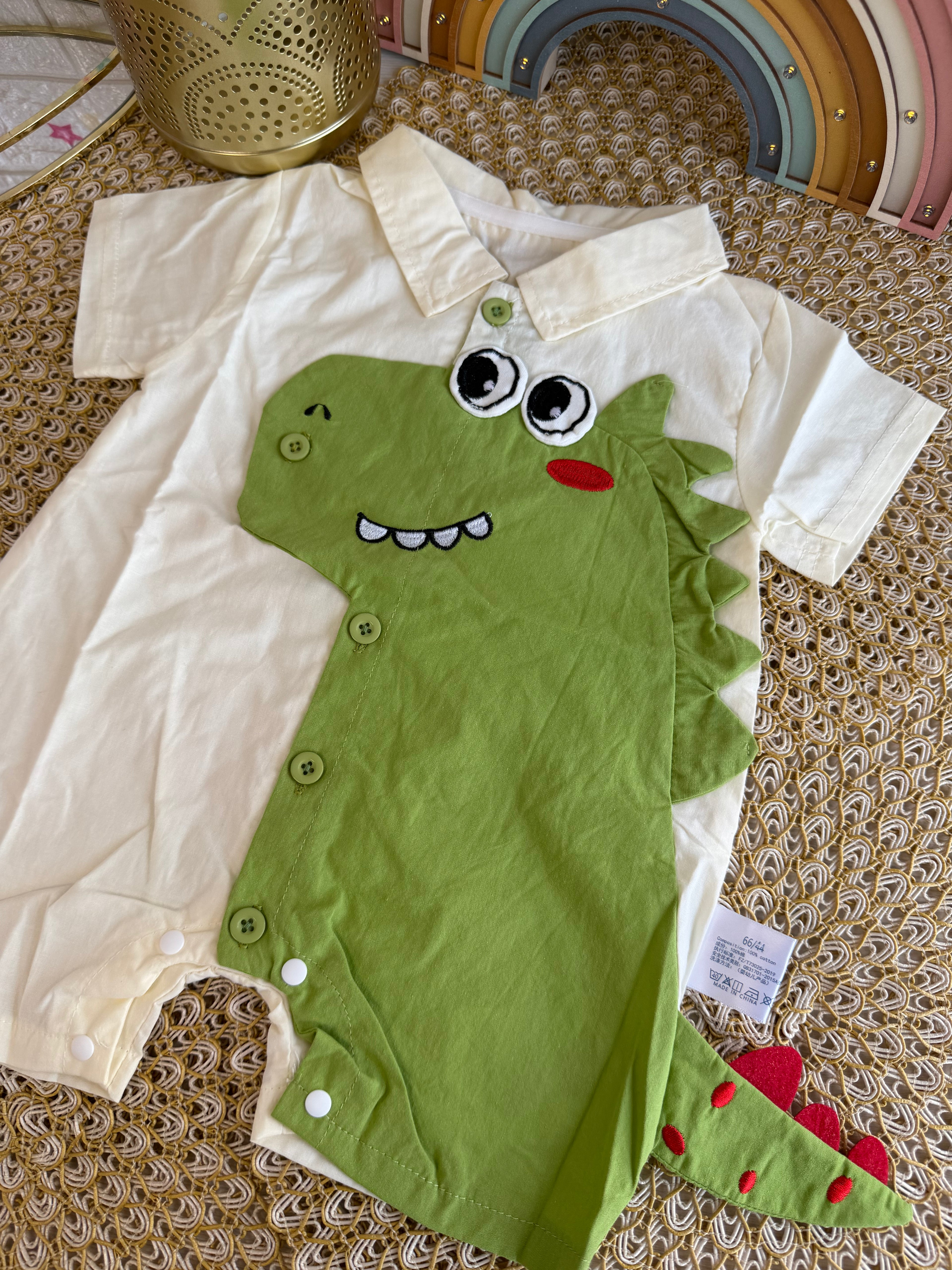 Enterizo dinosaurio
