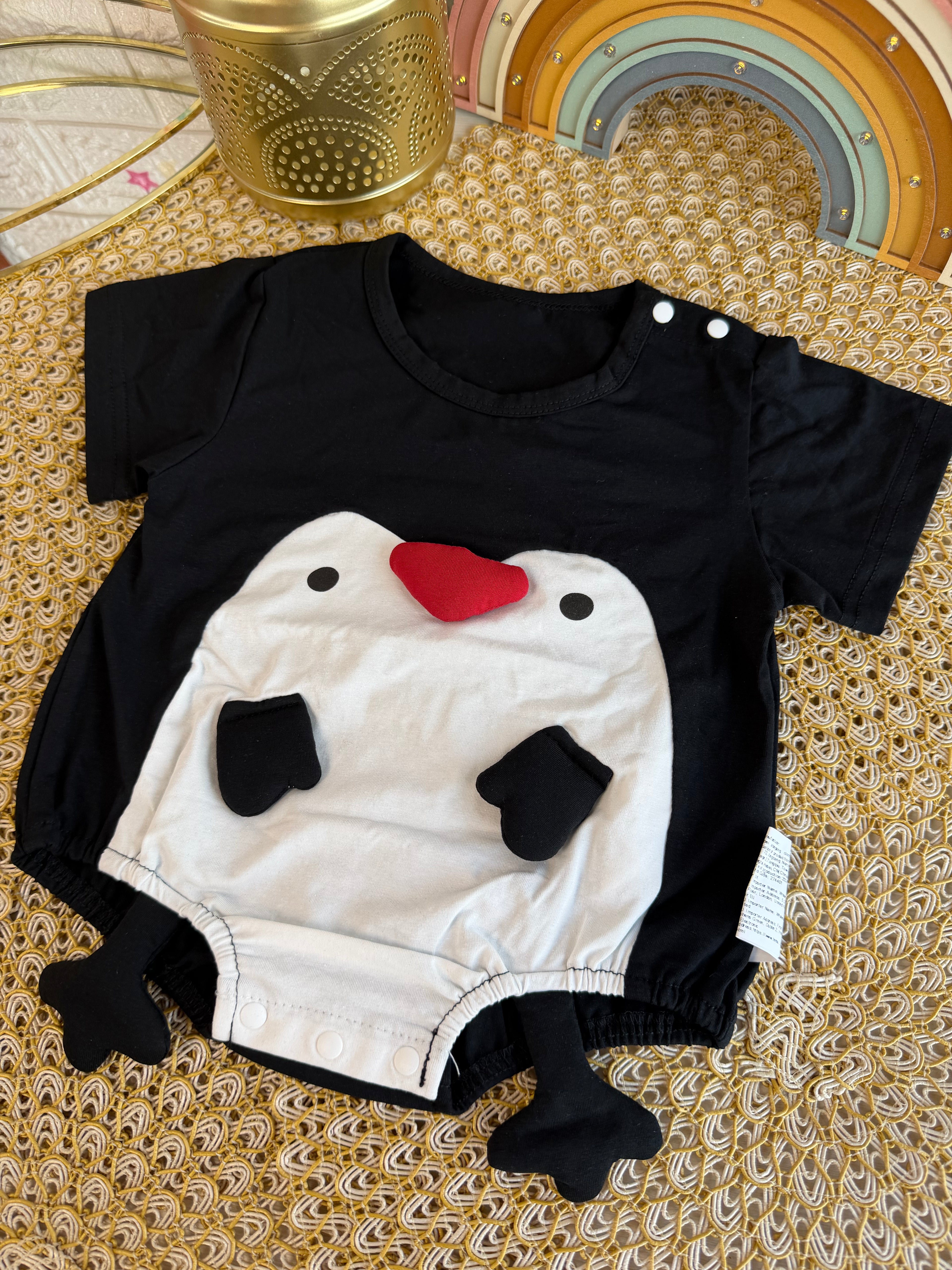 Enterizo pingüino negro