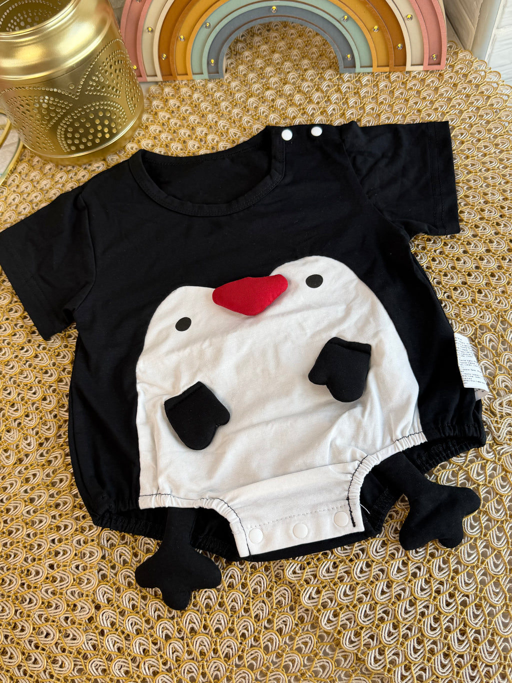 Enterizo pingüino negro